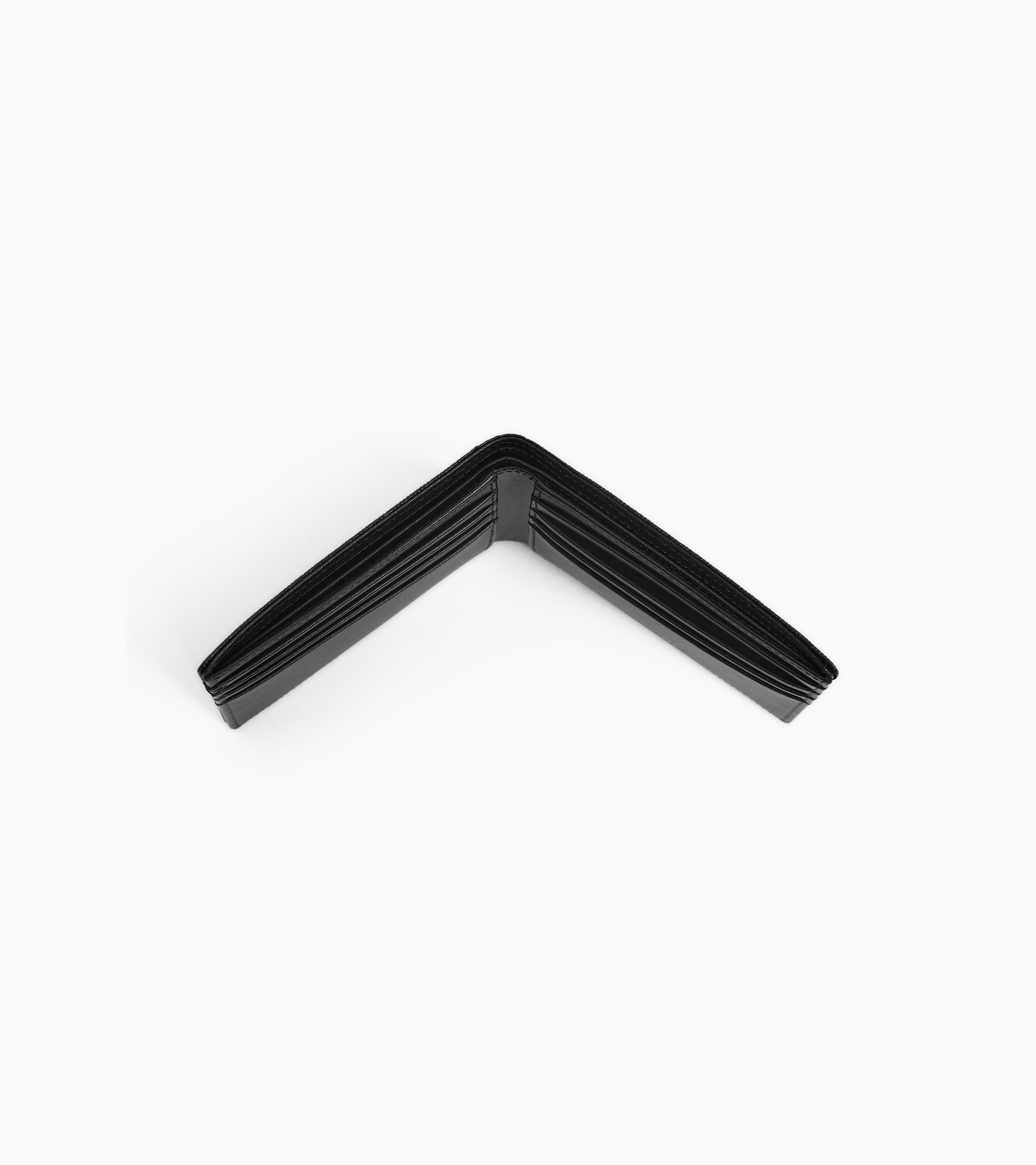 Porte cartes horizontal Lucien en cuir signature T