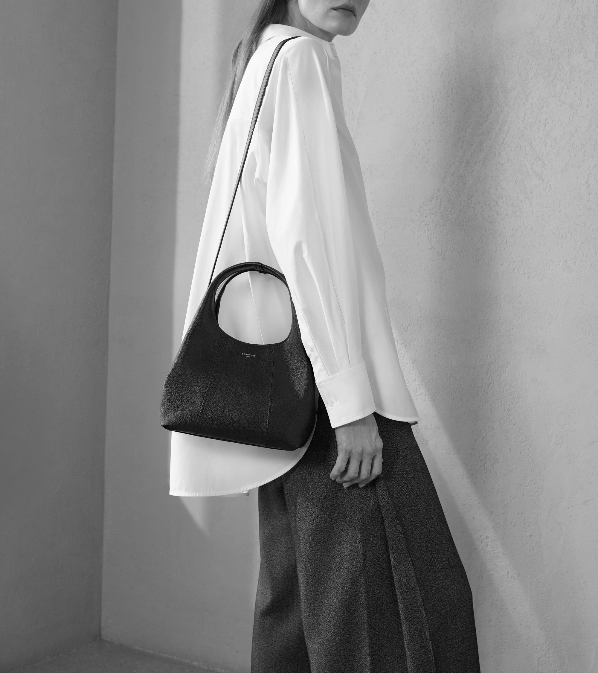 Petit sac à main Juliette en cuir grainé