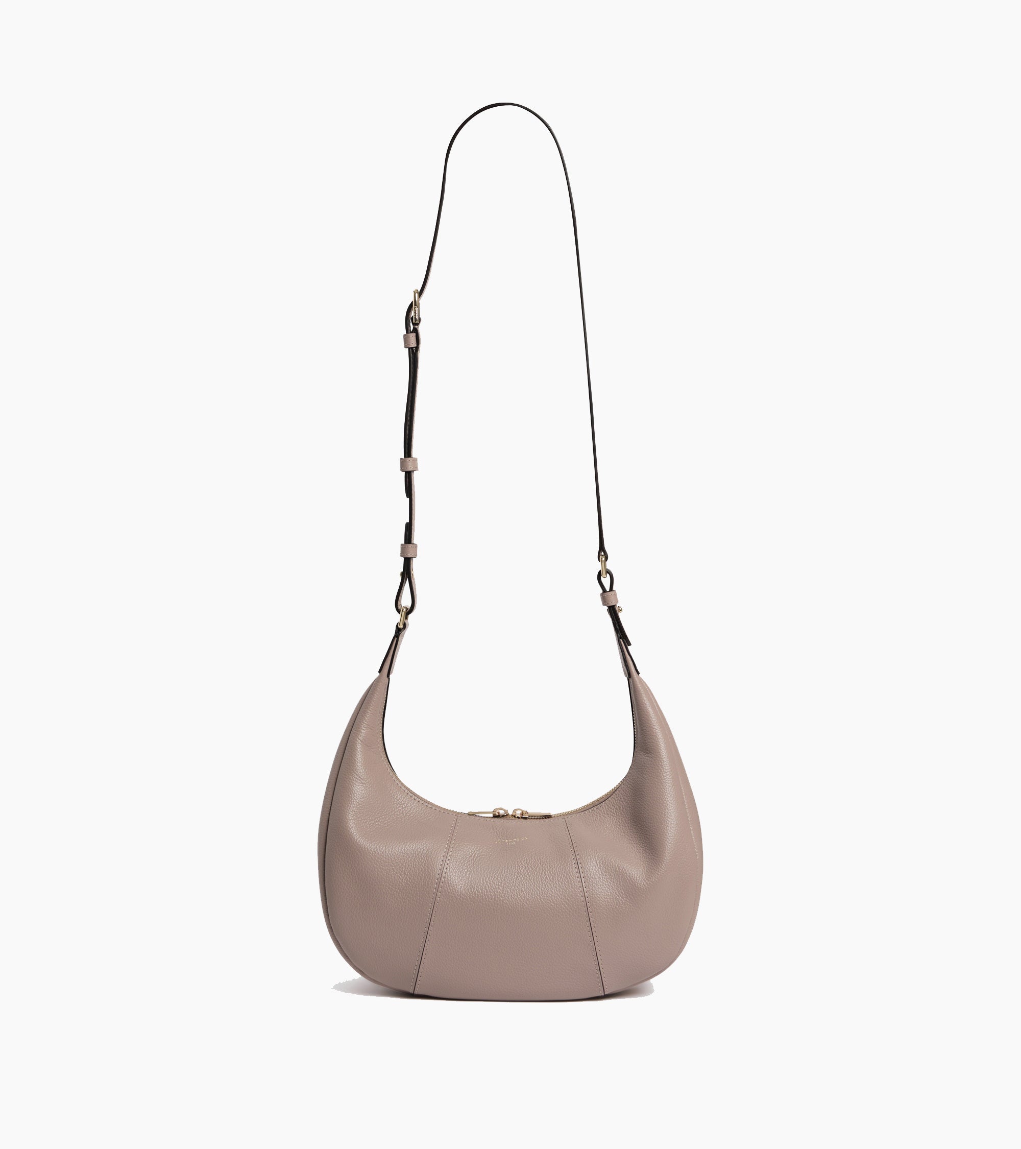 Petit sac hobo Juliette en cuir grainé