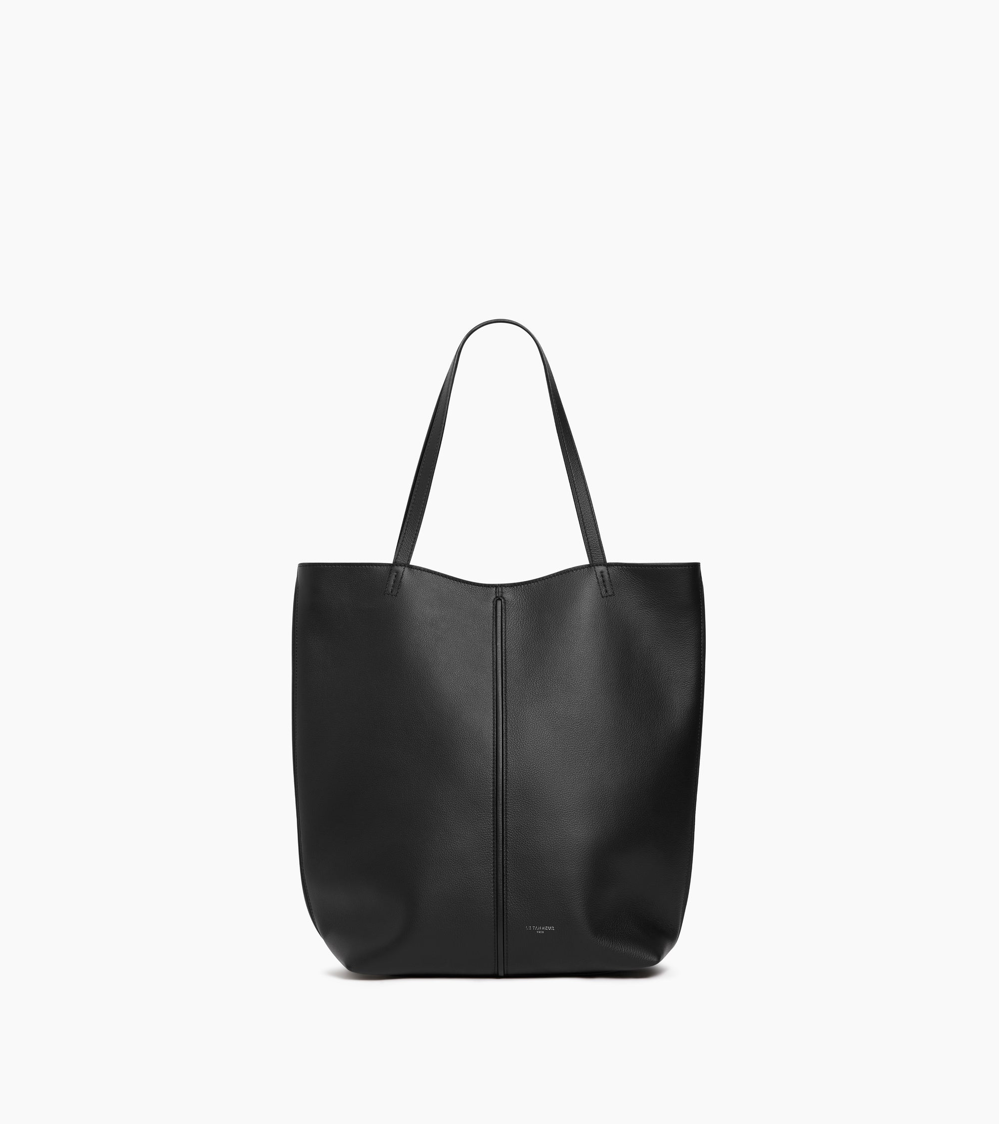 Sac cabas moyen modèle Hortense en cuir grainé double face