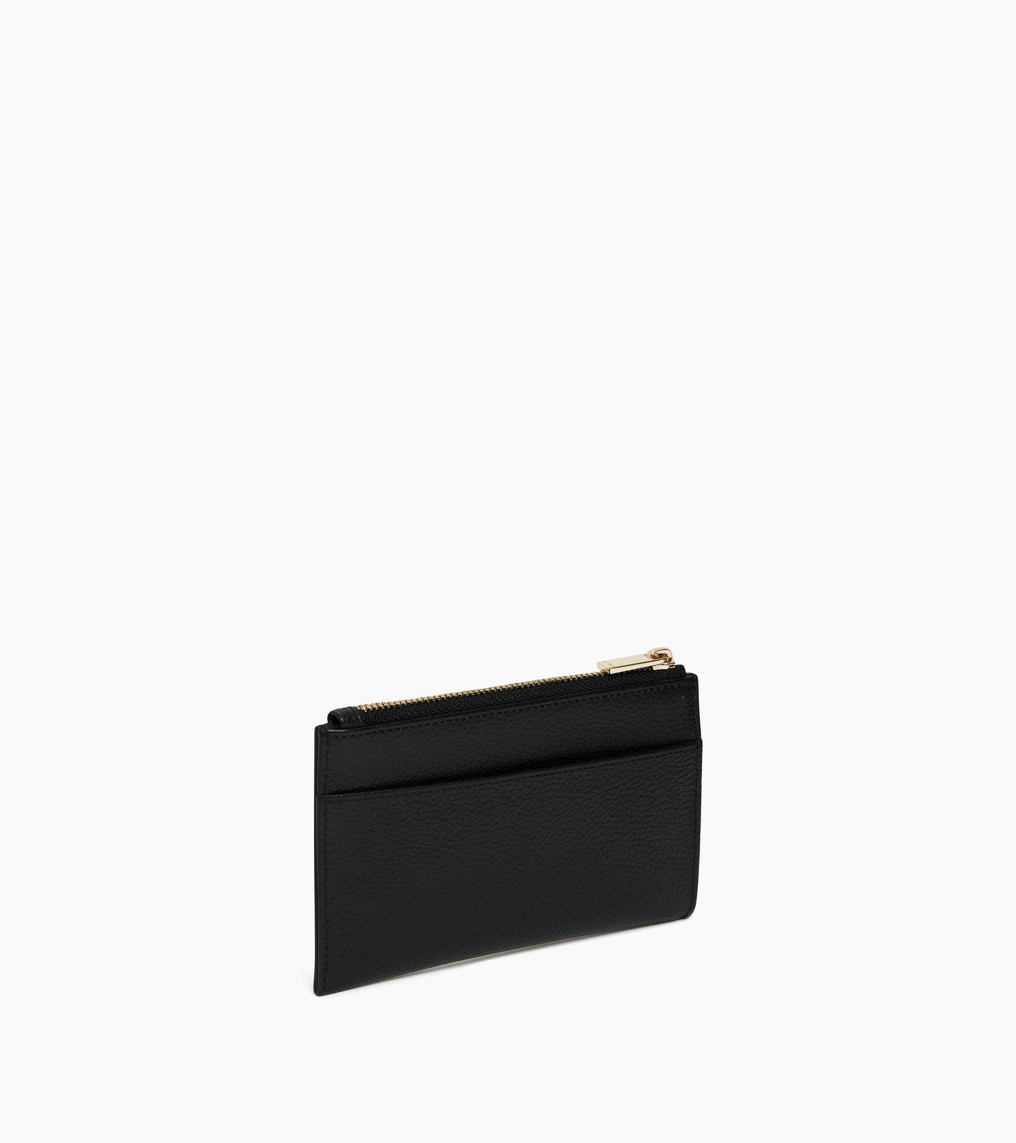 Etui clés zippé Albertine en cuir grainé