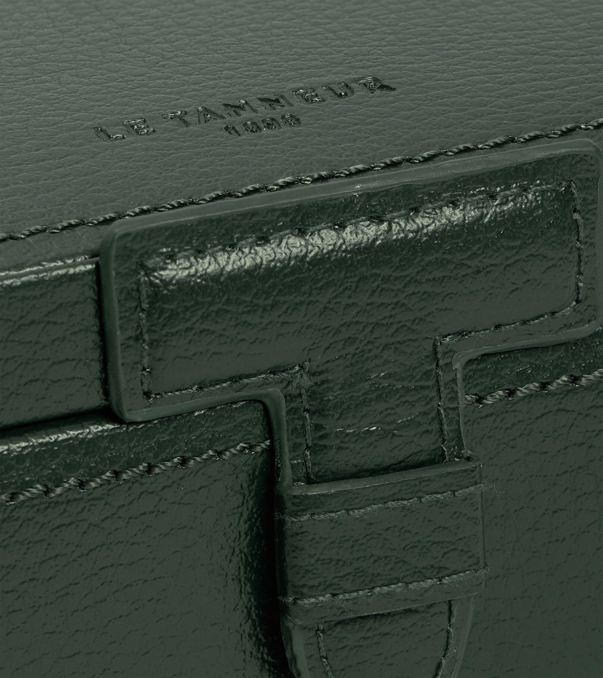 Coffret 5 montres en cuir grainé