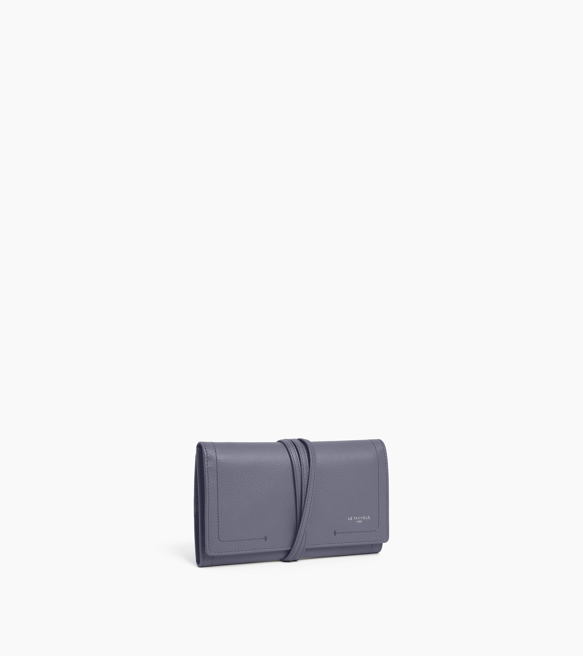 Coffret bijoux de voyage en cuir grainé