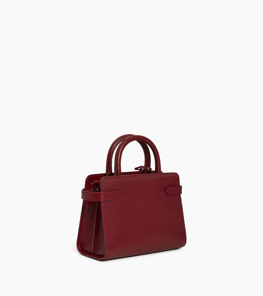 Petit sac à main Emilie en cuir signature T