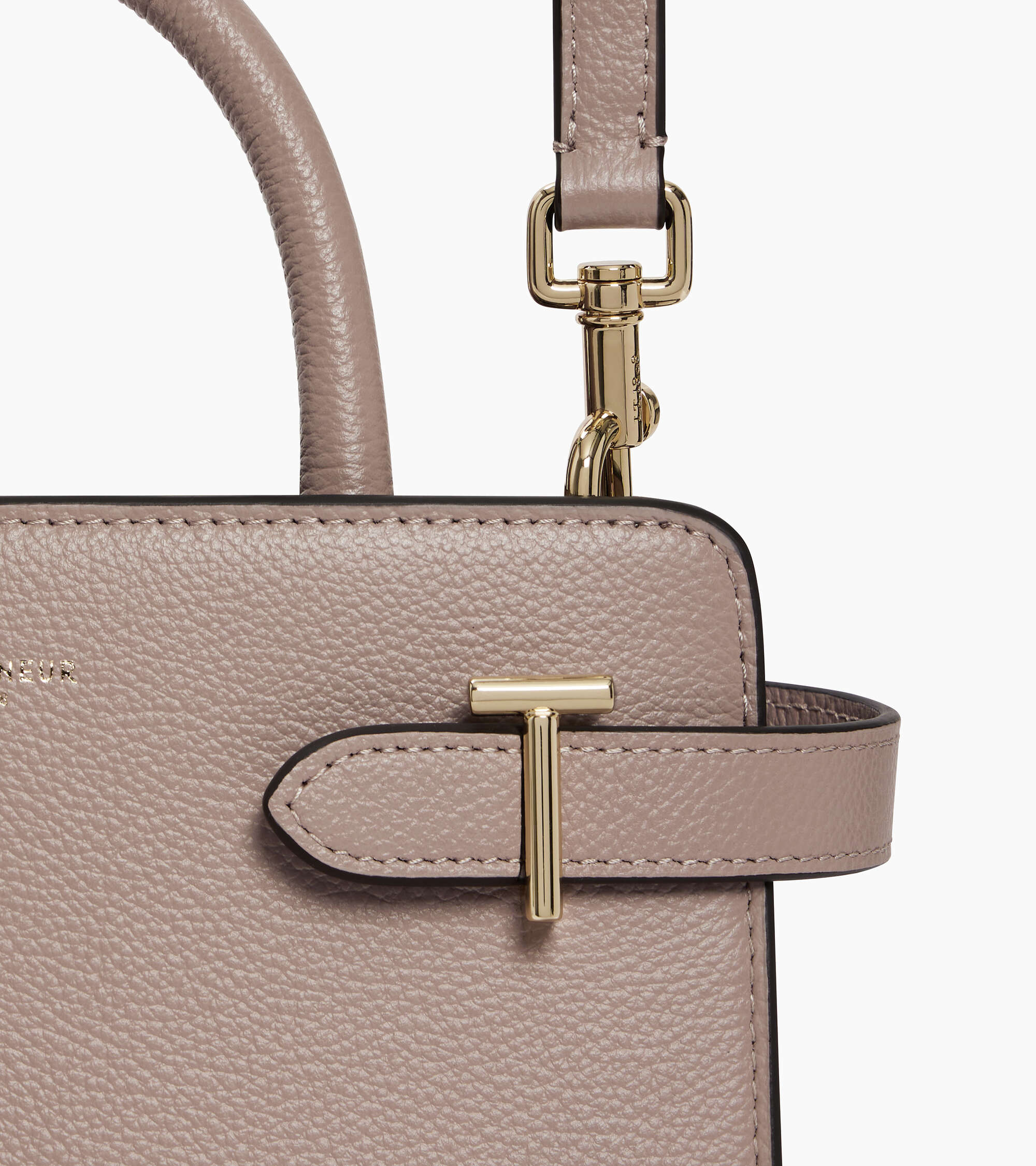 Petit sac à main Emilie en cuir grainé