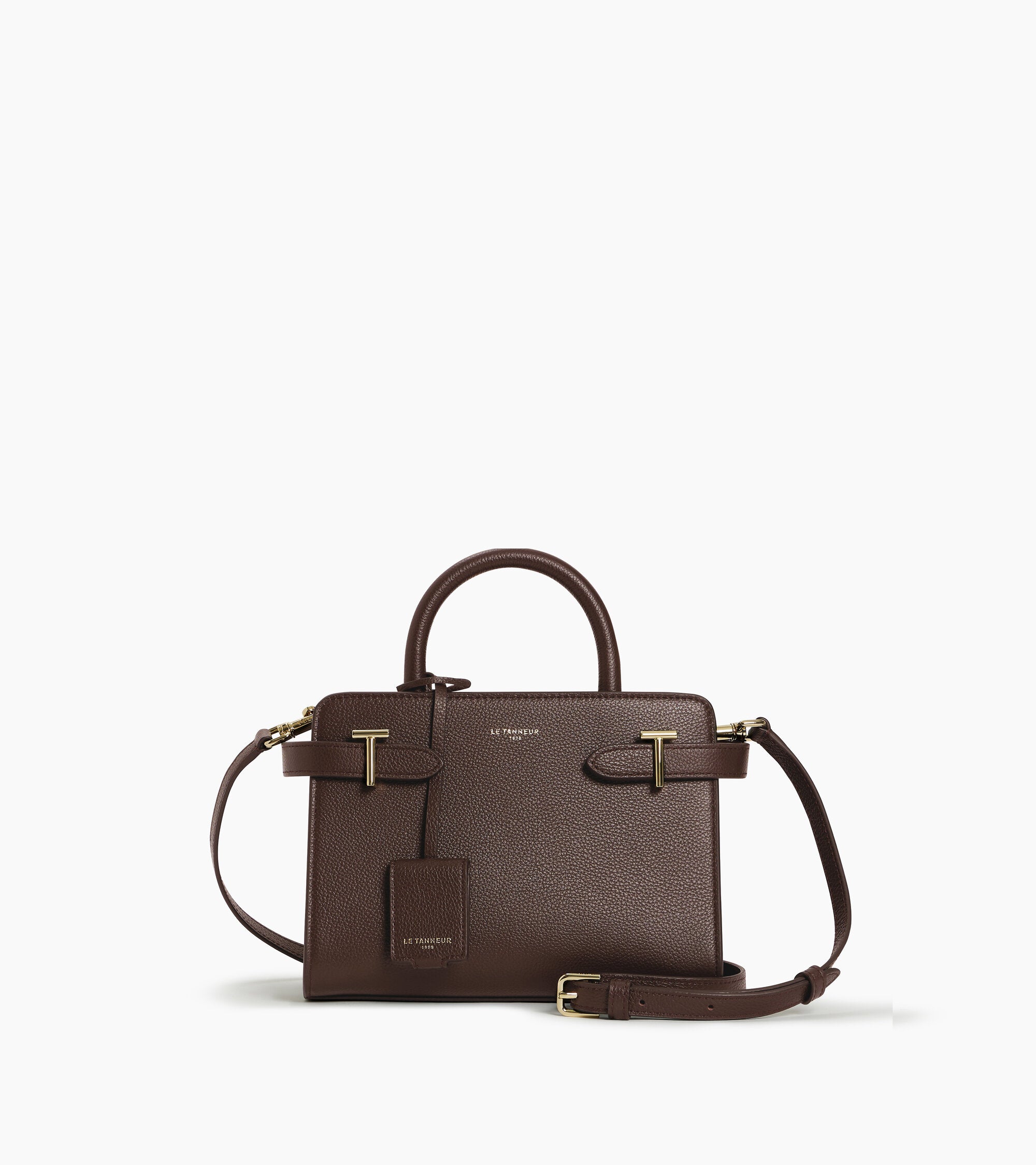 Petit sac à main Emilie en cuir grainé
