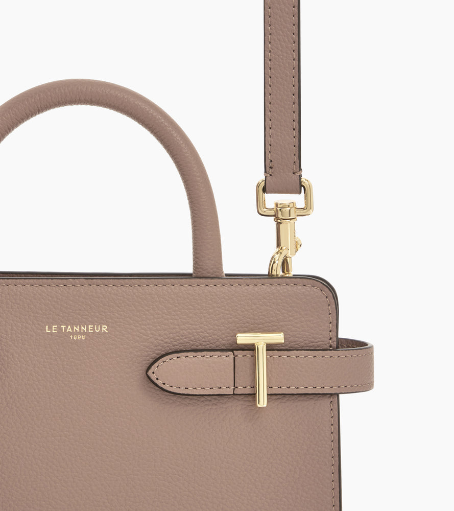 Petit sac à main Emilie en cuir grainé