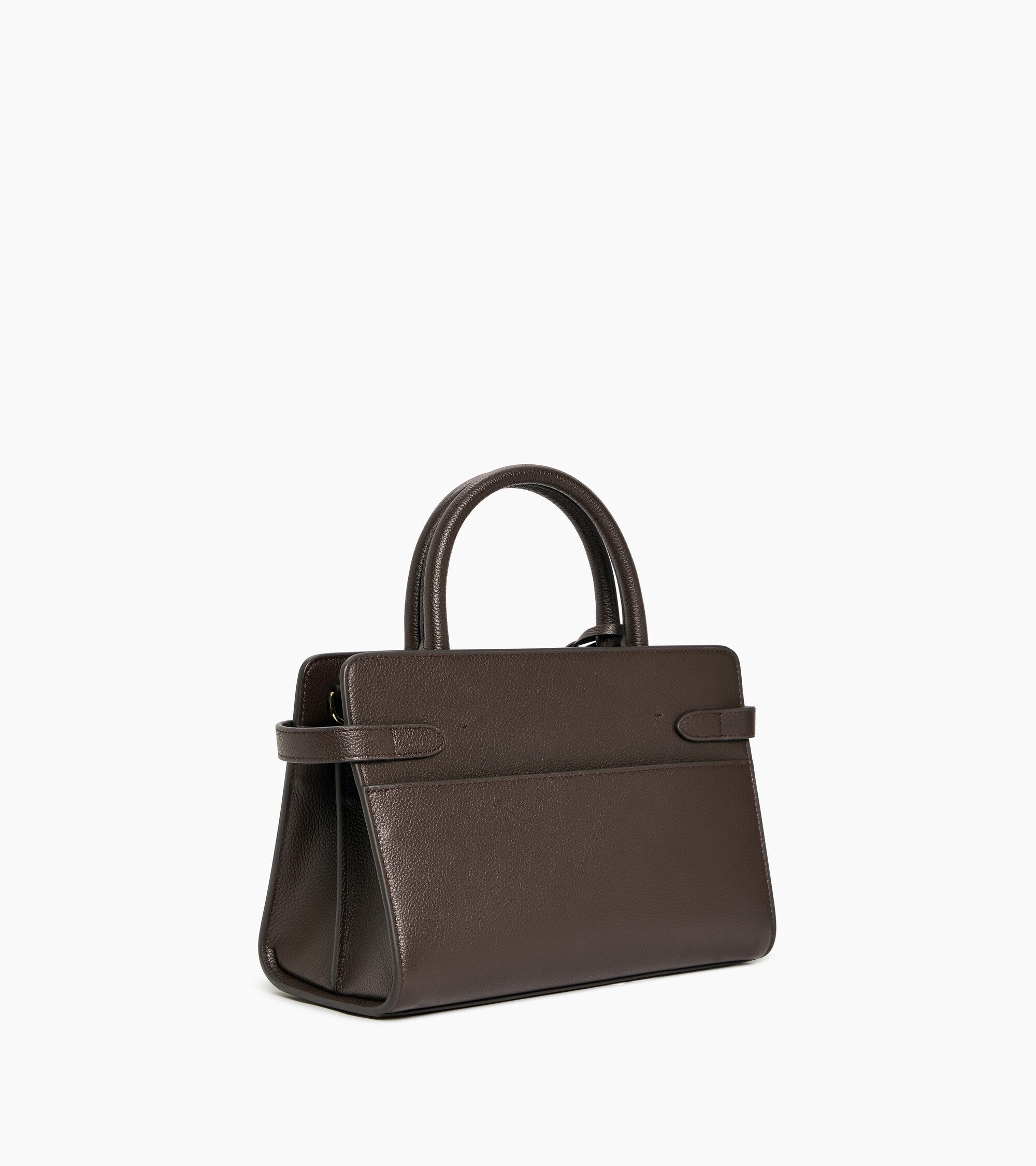 Sac à main moyen modèle Emilie en cuir grainé