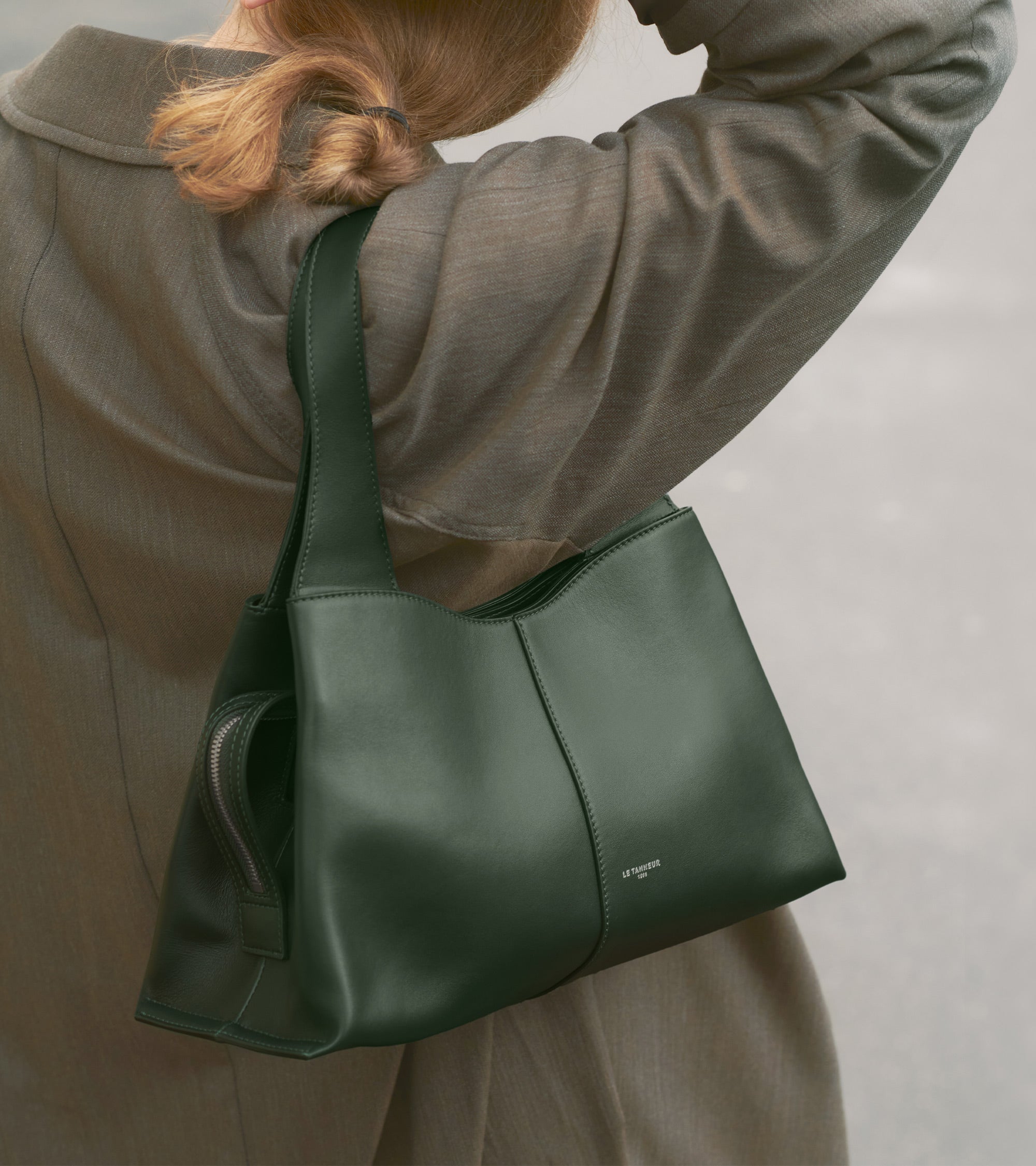 Petit sac à main Félicie en cuir lisse