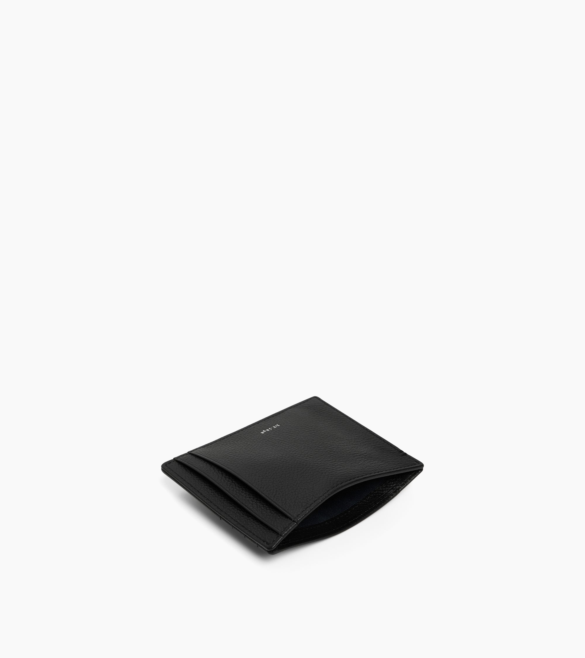Porte papiers Lucien en cuir grainé