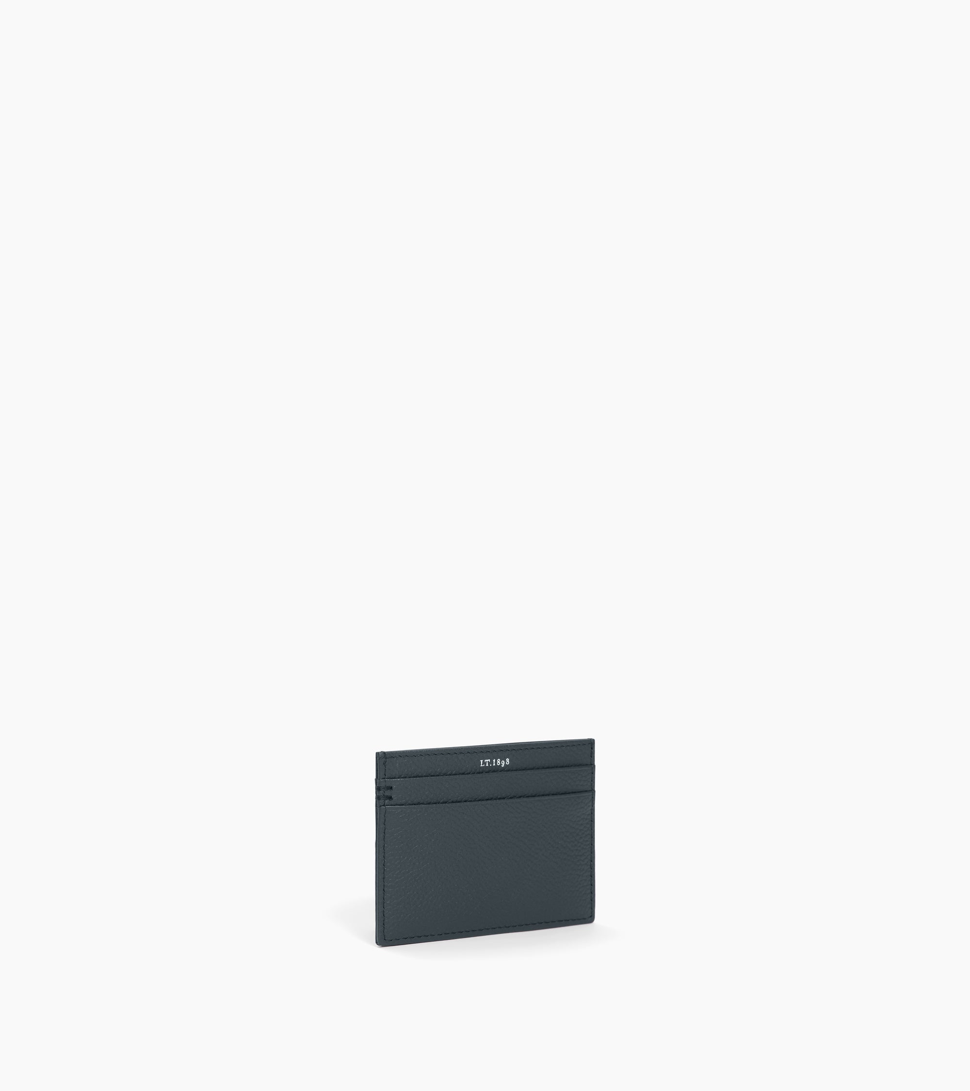 Porte cartes Lucien en cuir grainé