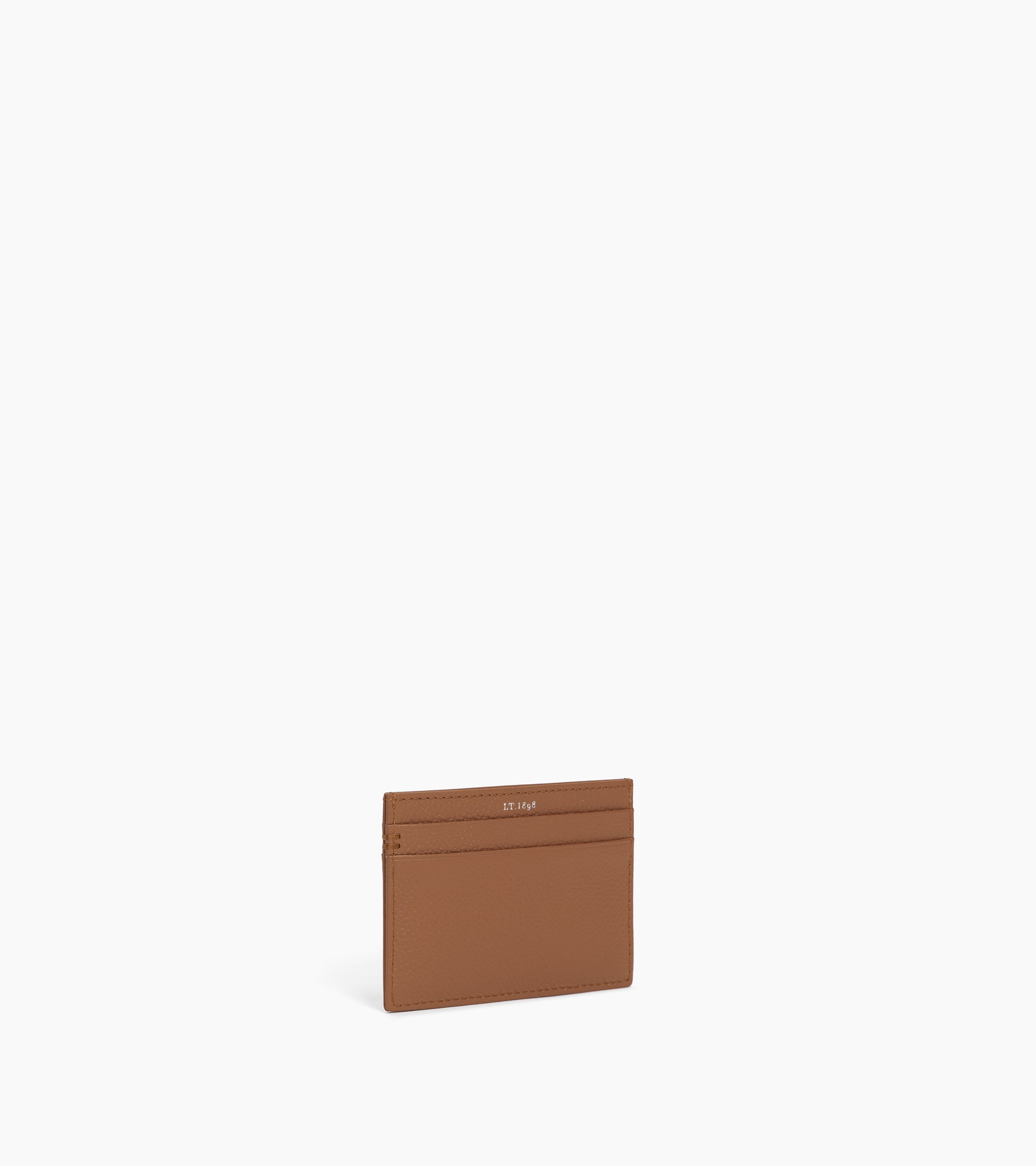 Porte cartes Lucien en cuir grainé