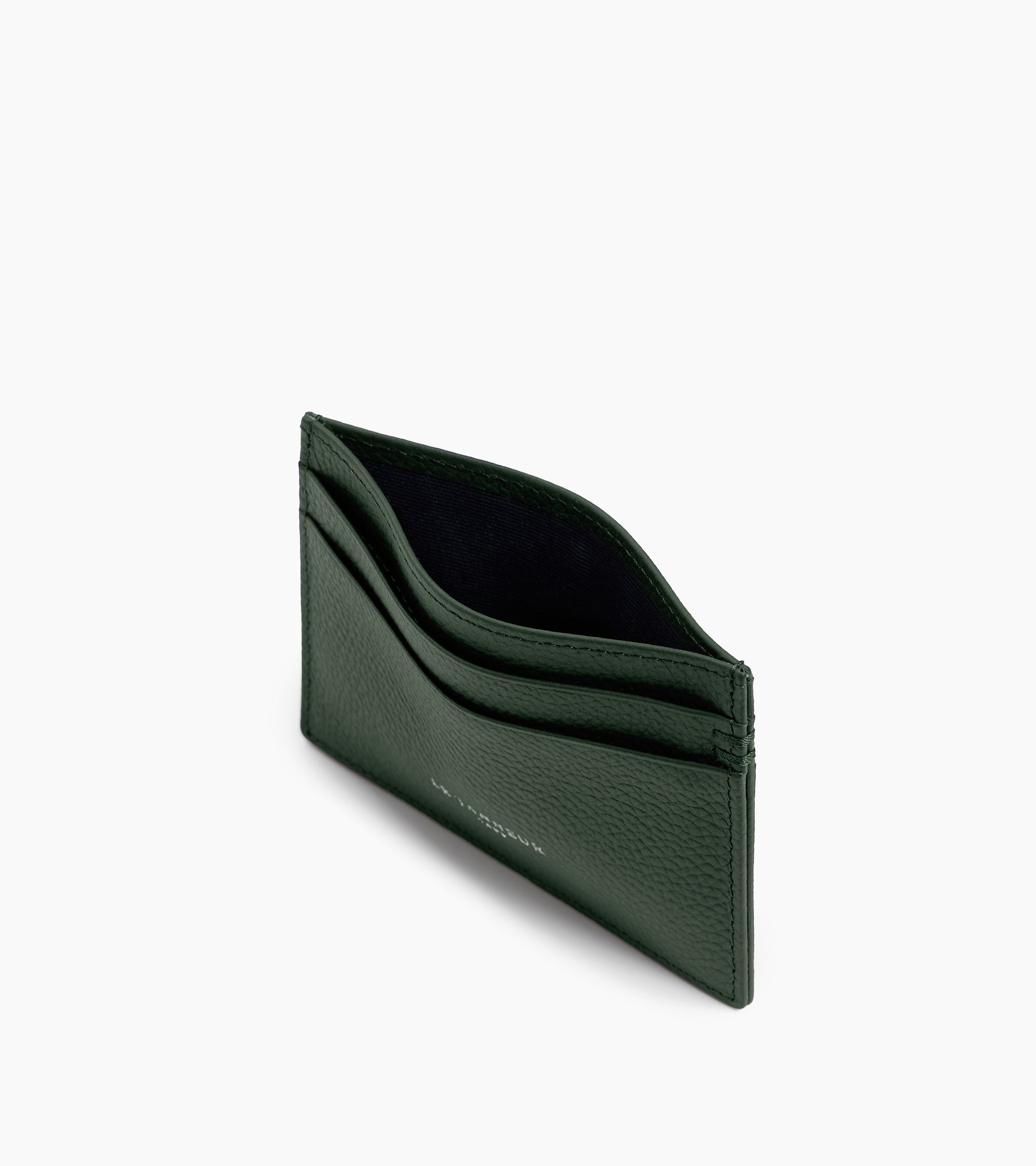 Porte cartes Lucien en cuir grainé