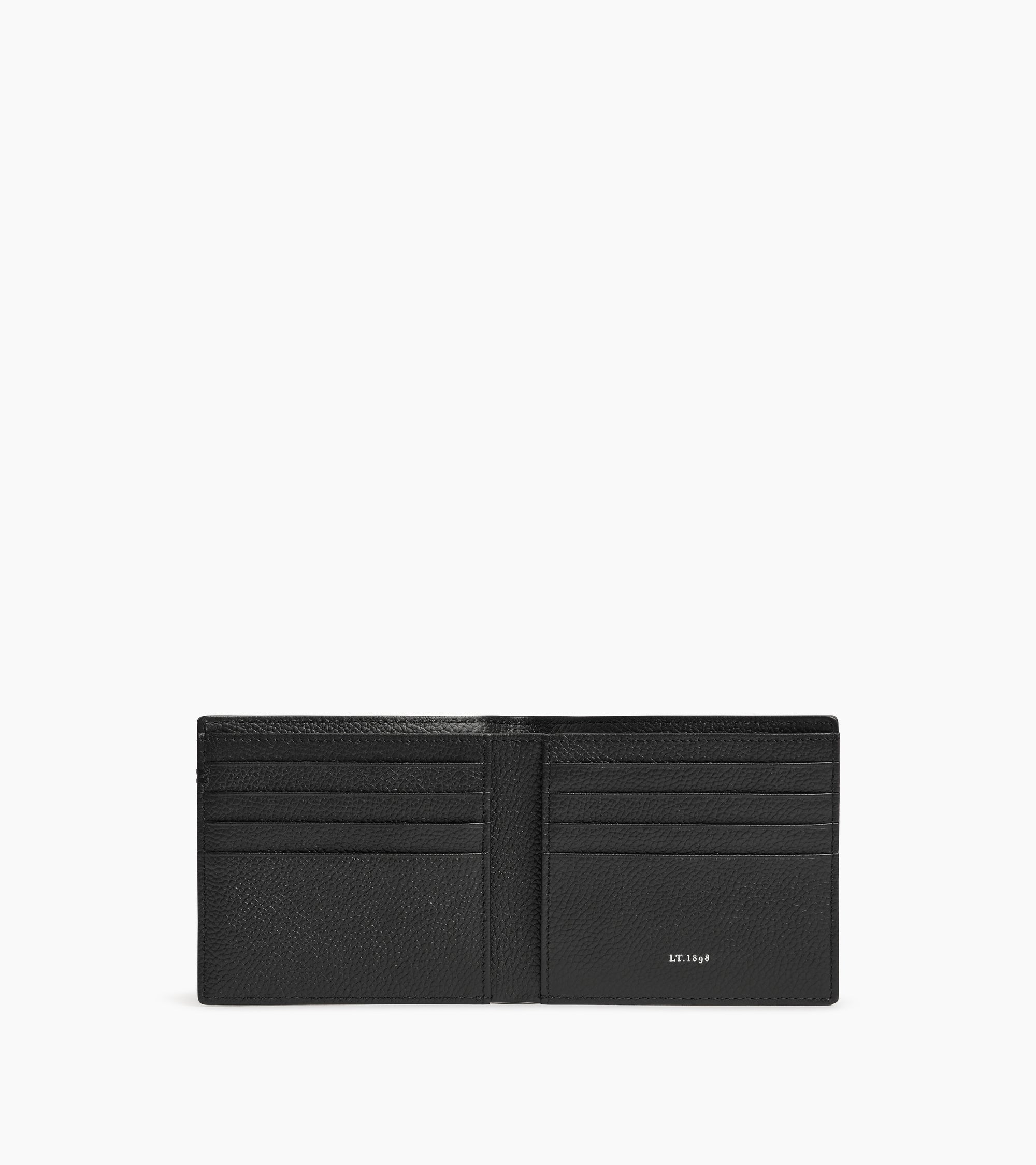 Porte cartes horizontal Lucien en cuir grainé
