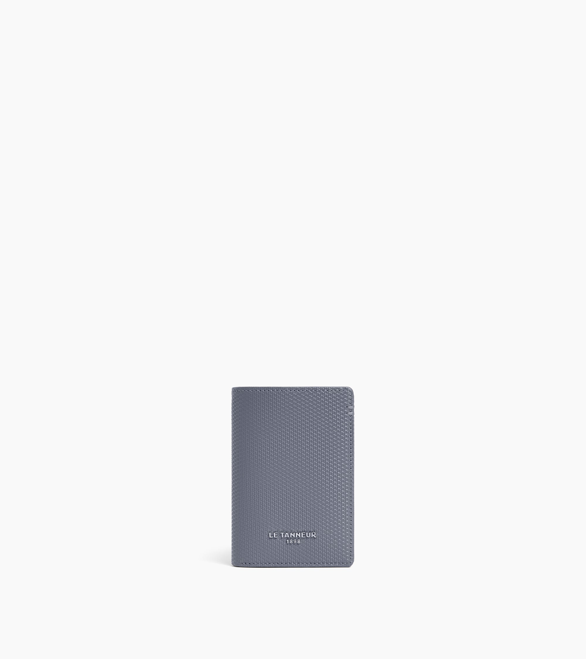 Petit porte cartes Lucien en cuir signature T