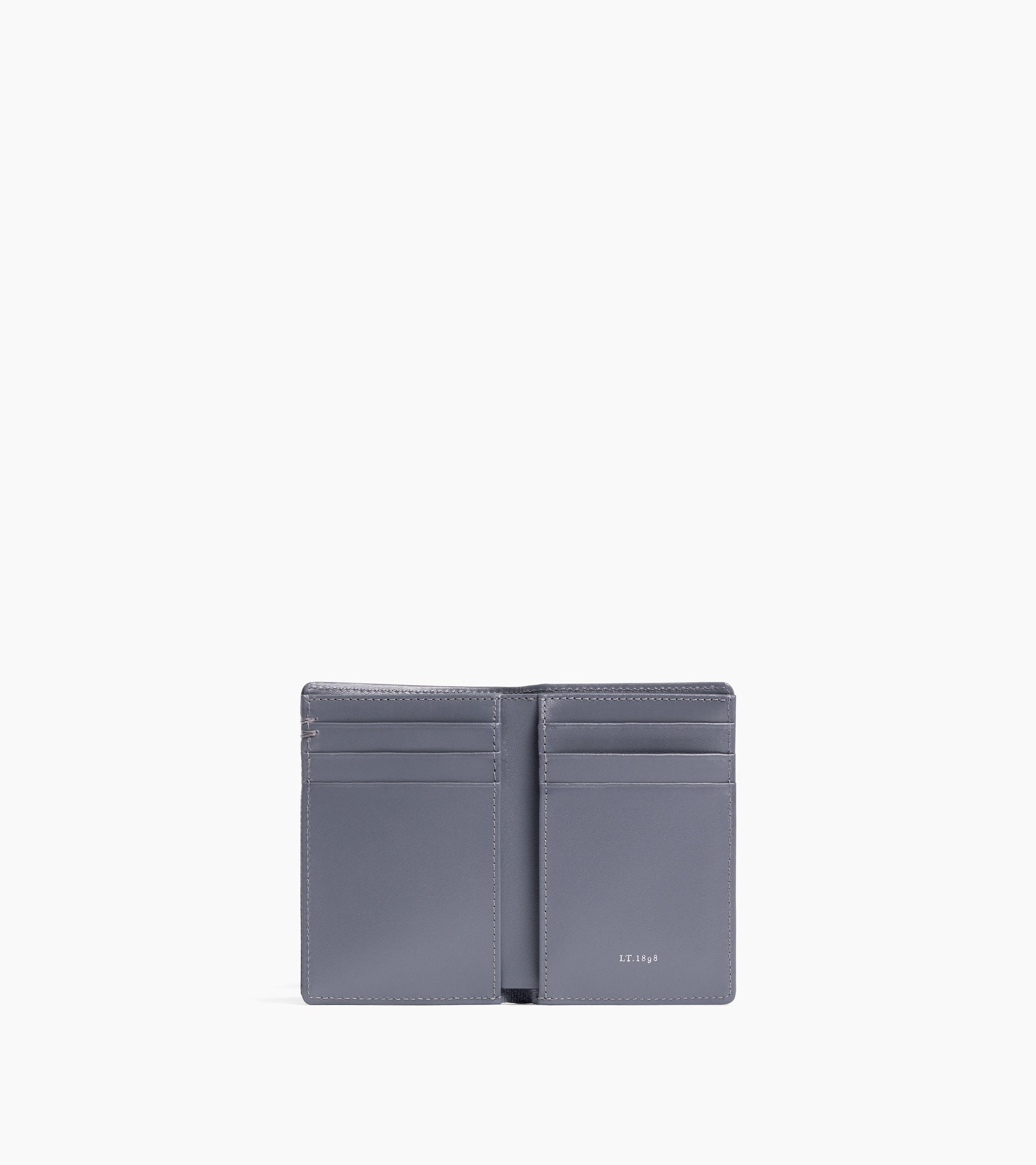 Petit porte cartes Lucien en cuir signature T