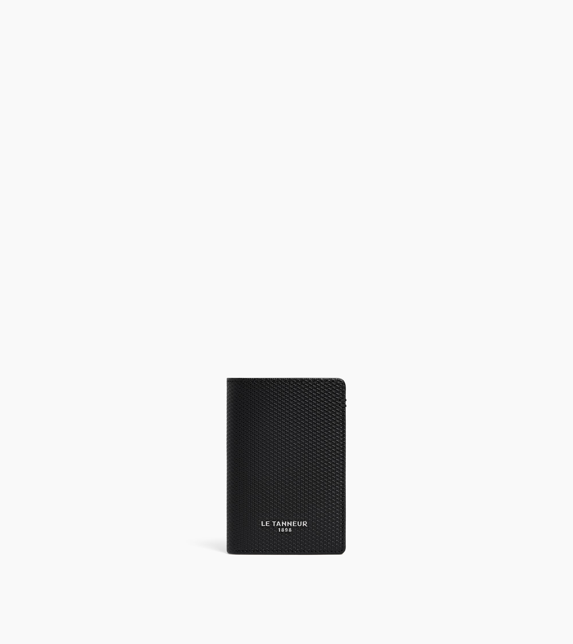 Petit porte cartes Lucien en cuir signature T