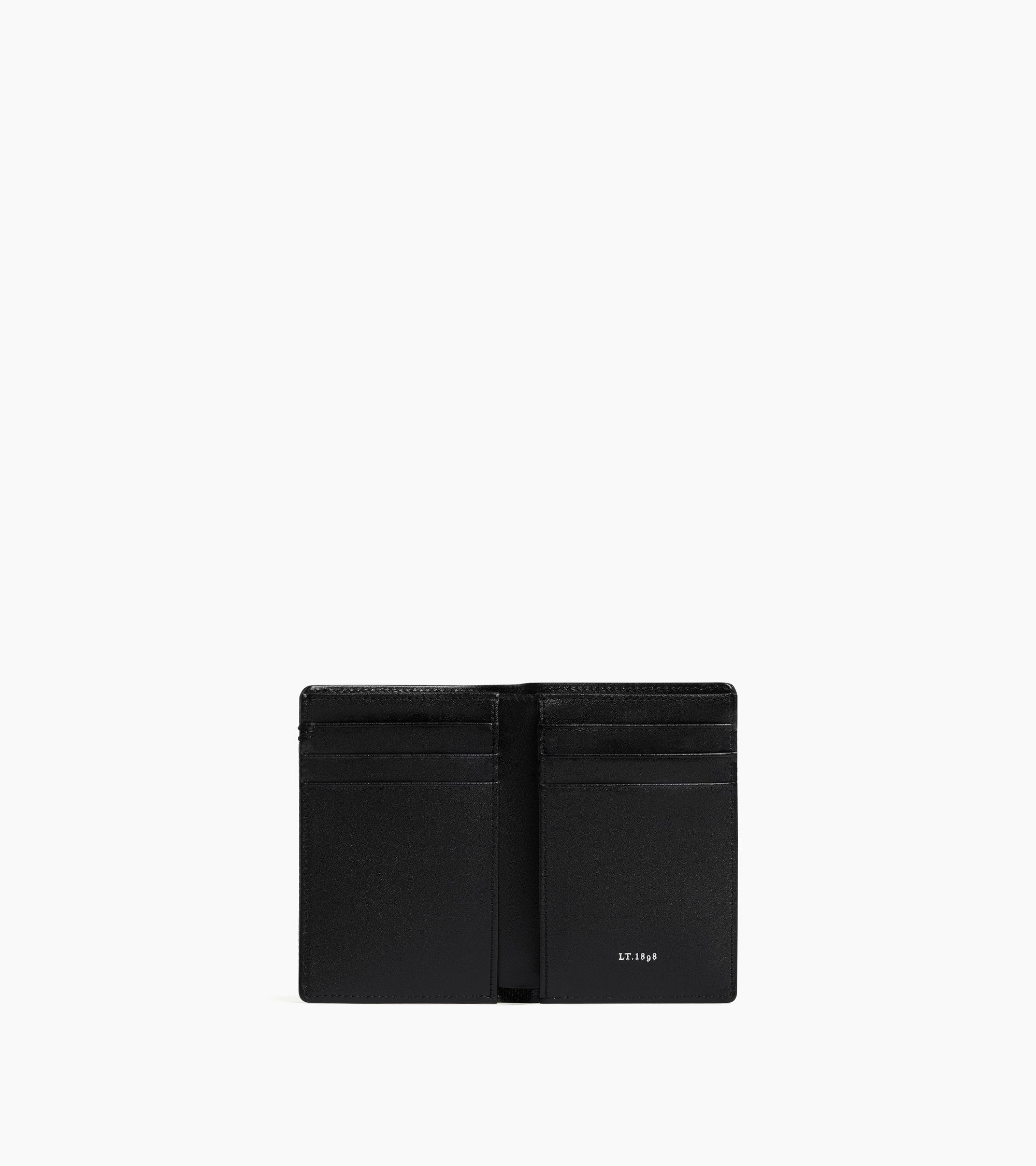 Petit porte cartes Lucien en cuir signature T