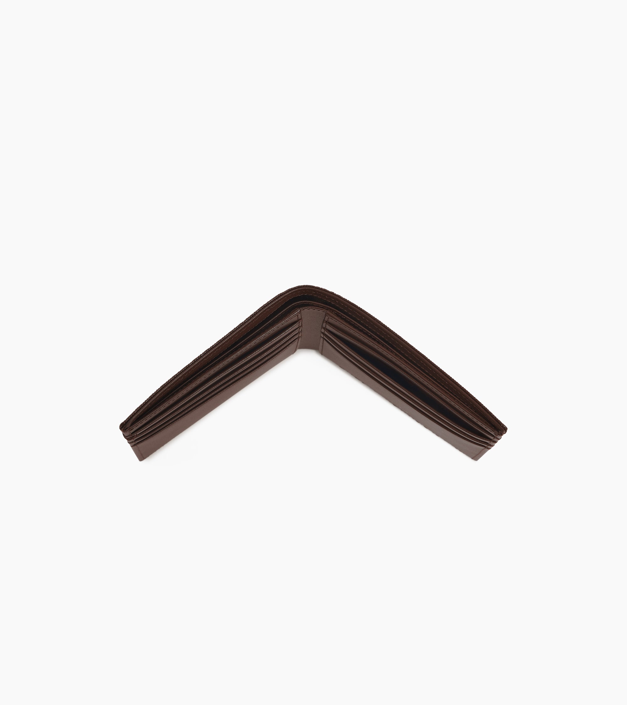 Porte cartes horizontal Lucien en cuir signature T
