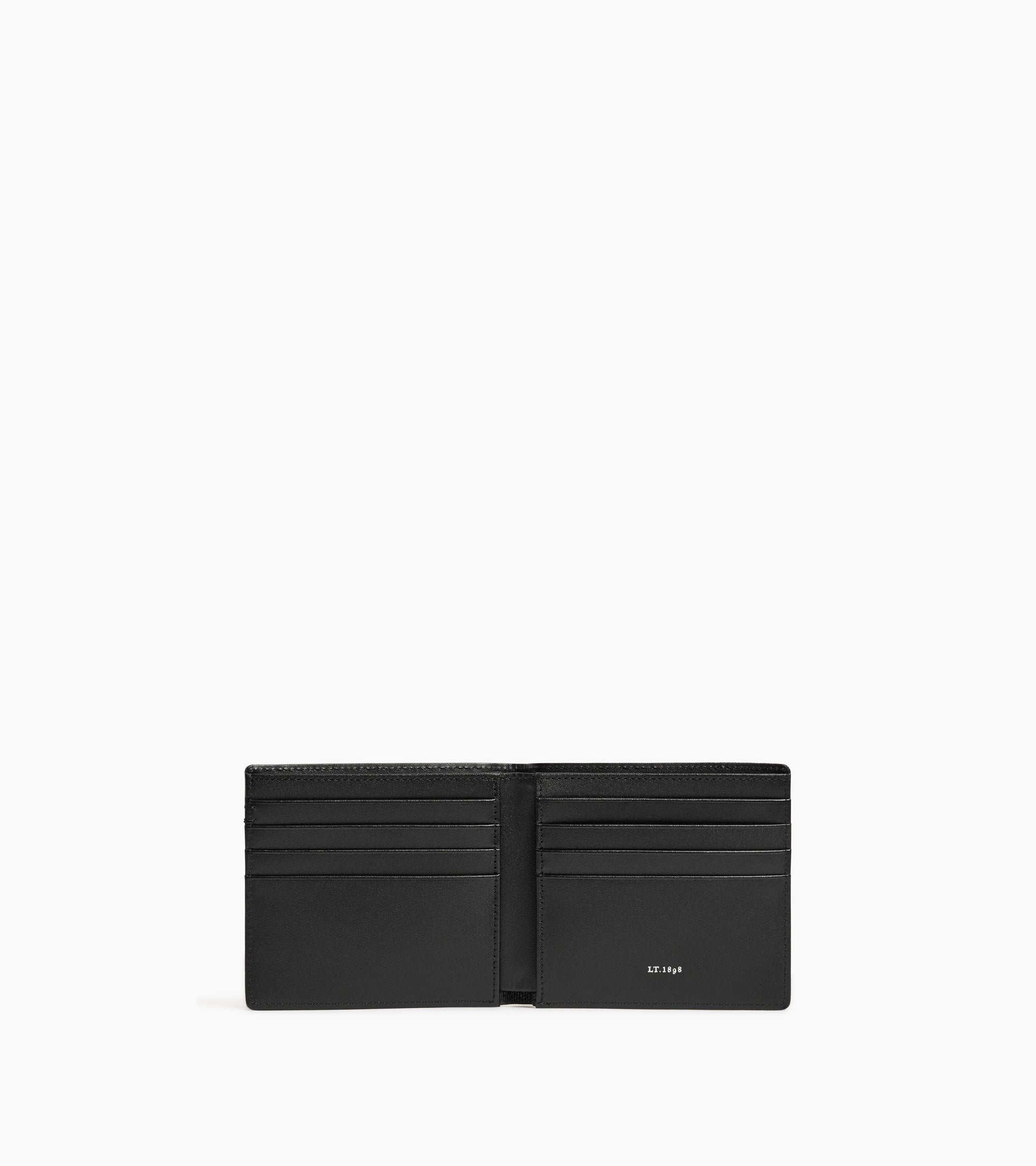 Porte cartes horizontal Lucien en cuir signature T