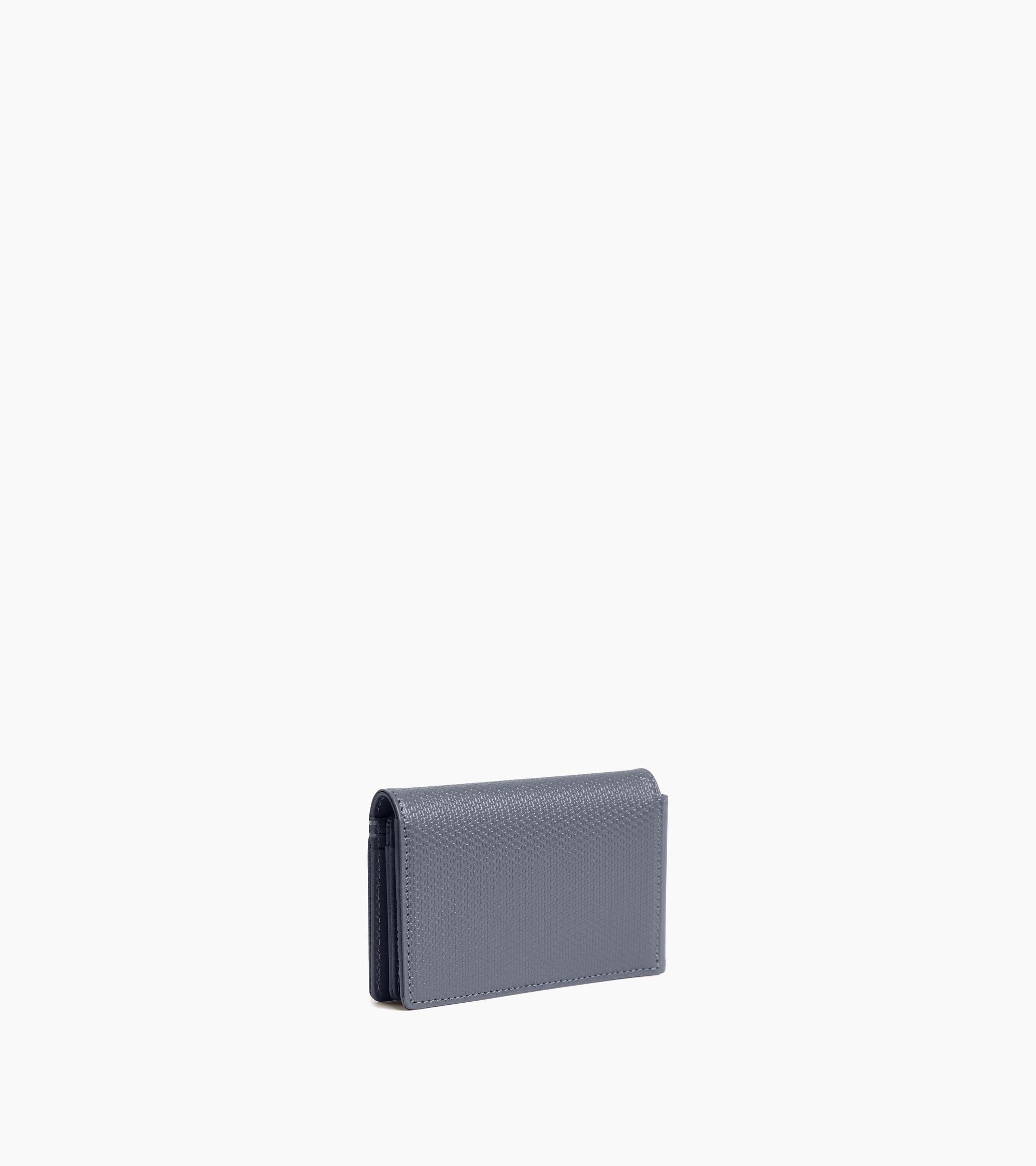 Porte cartes horizontal 2 volets Lucien en cuir signature T