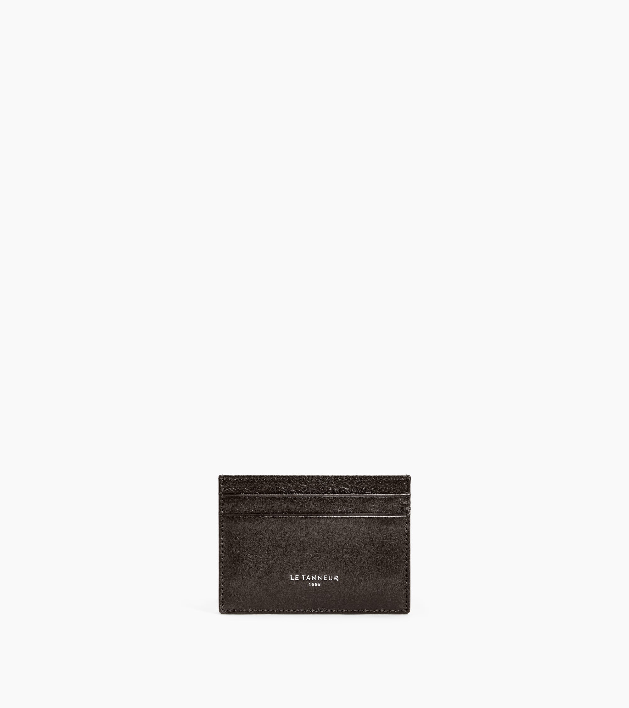 Porte cartes Lucien en cuir huilé