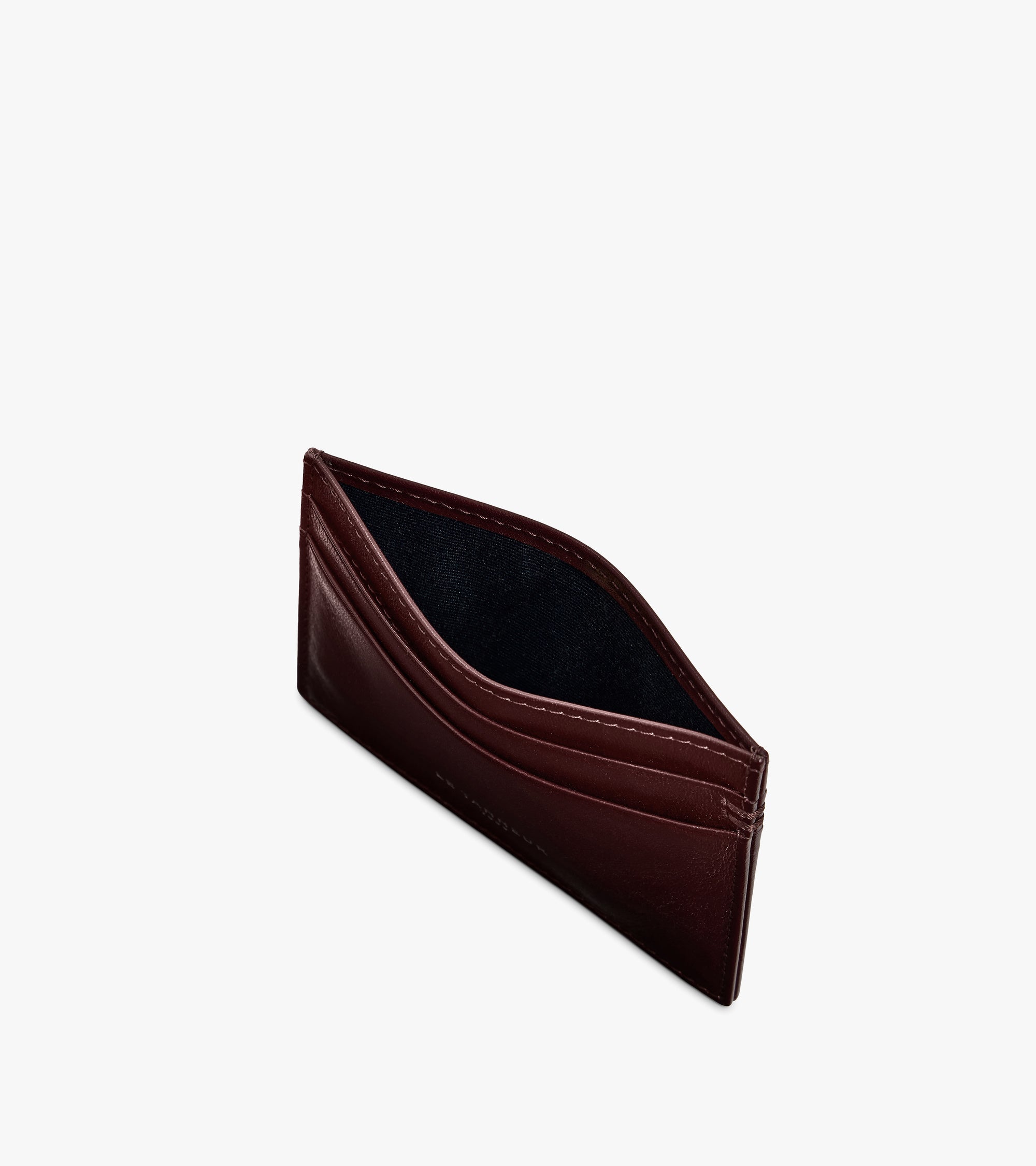 Porte cartes Lucien en cuir huilé