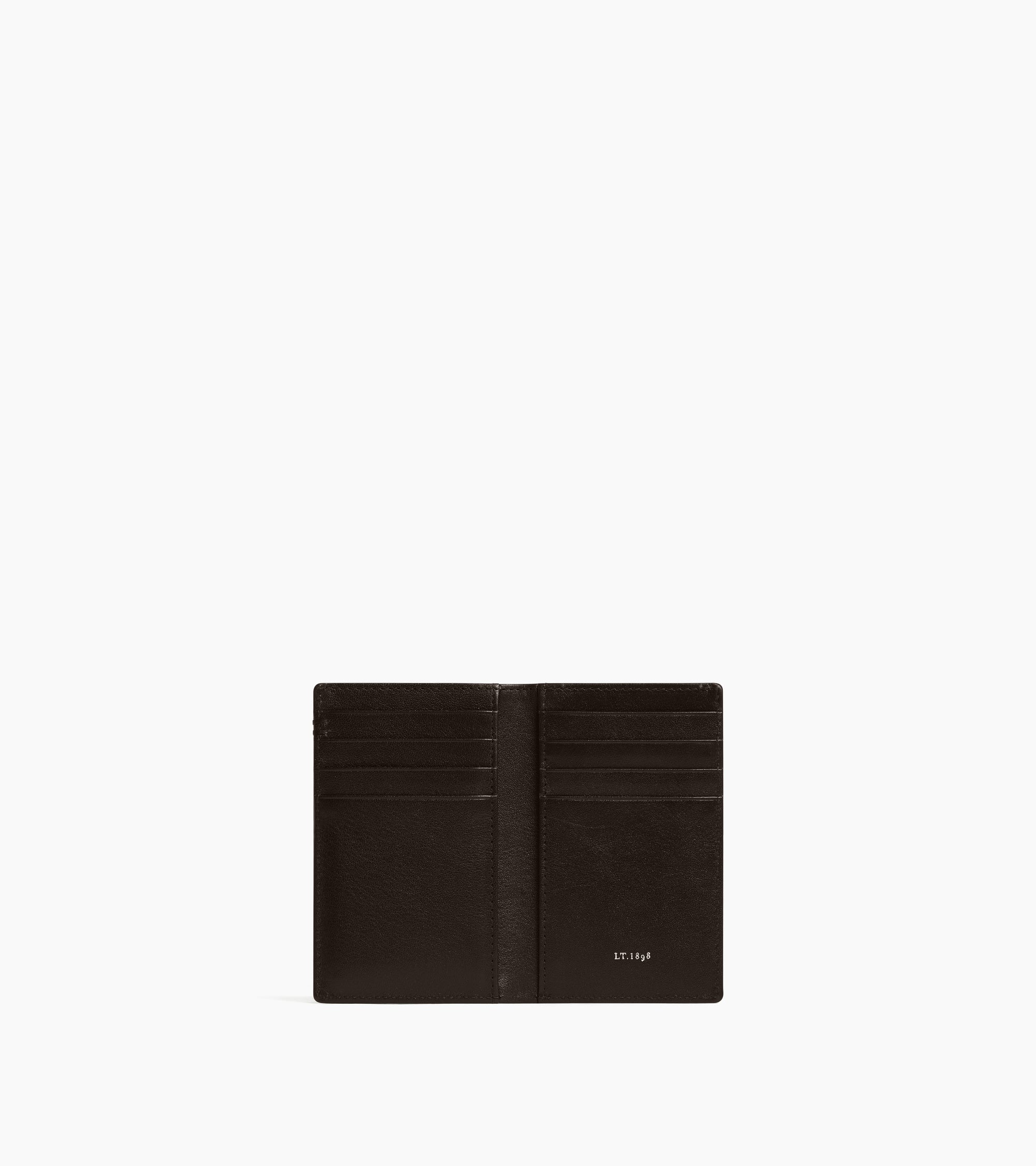 Petit porte cartes Lucien en cuir huilé