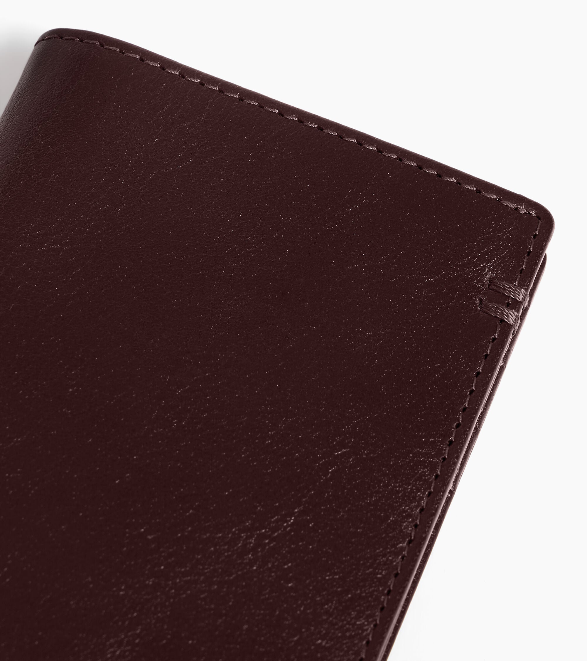 Petit porte cartes Lucien en cuir huilé