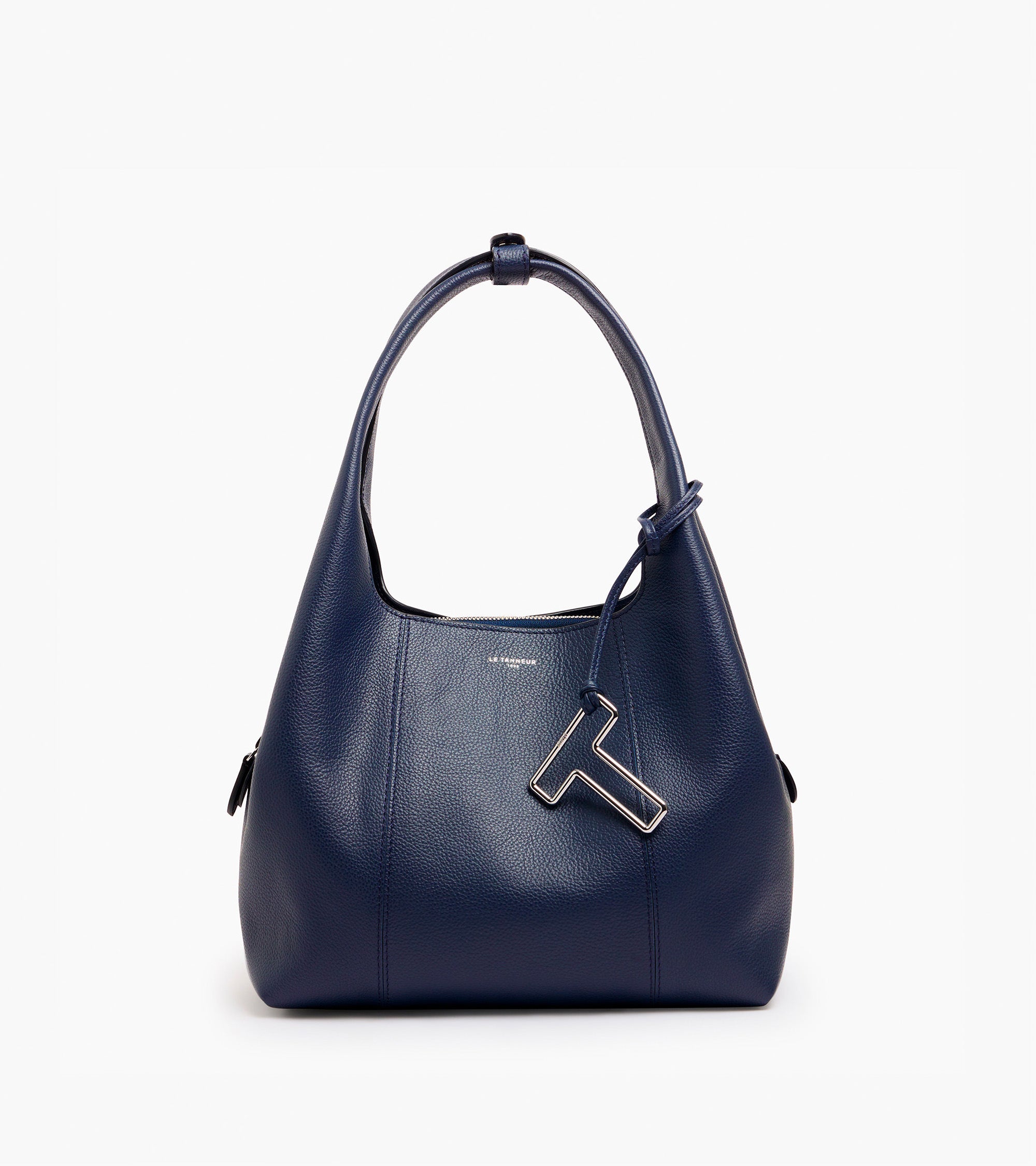 Juliette medium-sized shoulder bag in pebbled leather