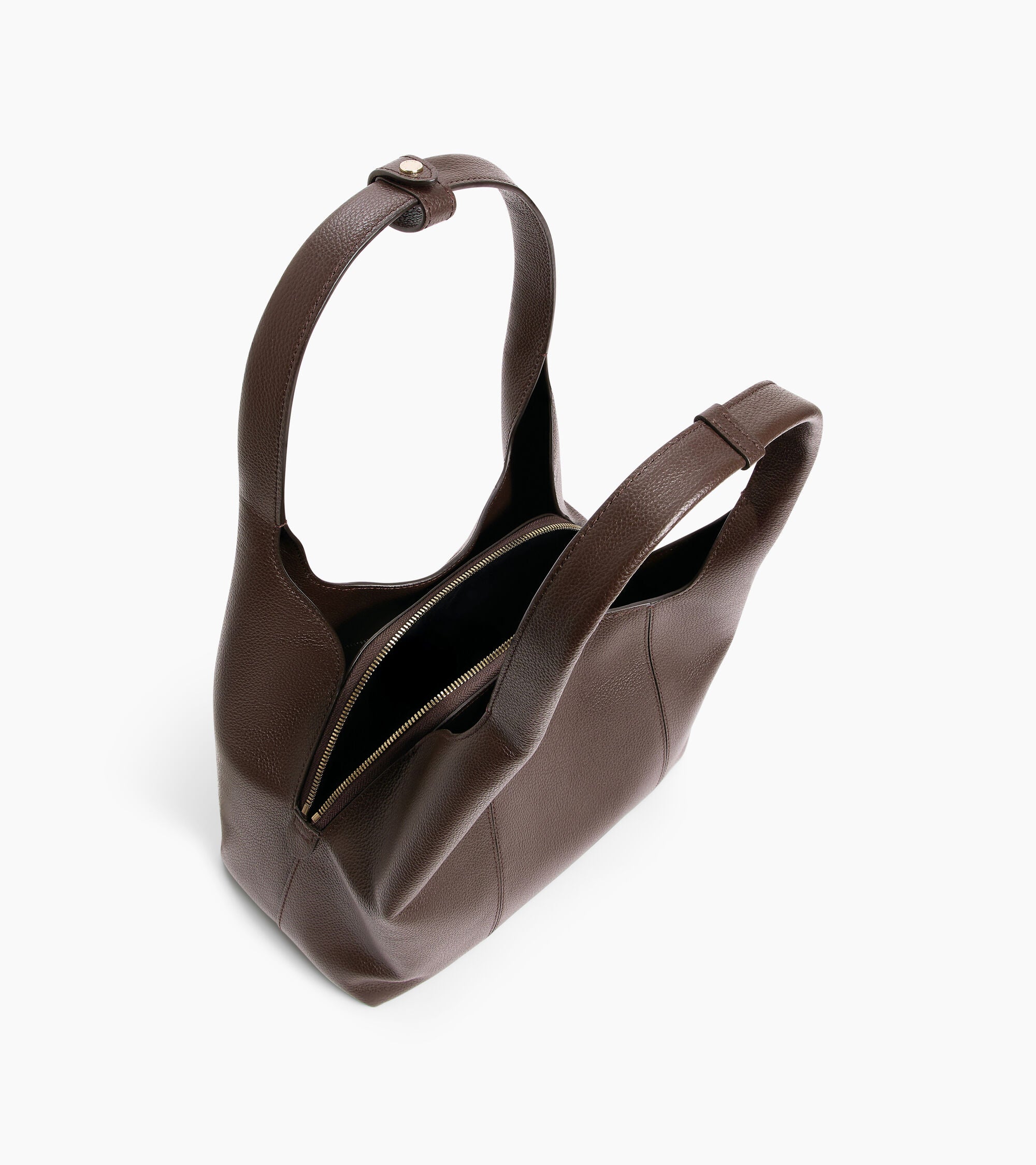 Sac porté épaule moyen modèle Juliette en cuir grainé
