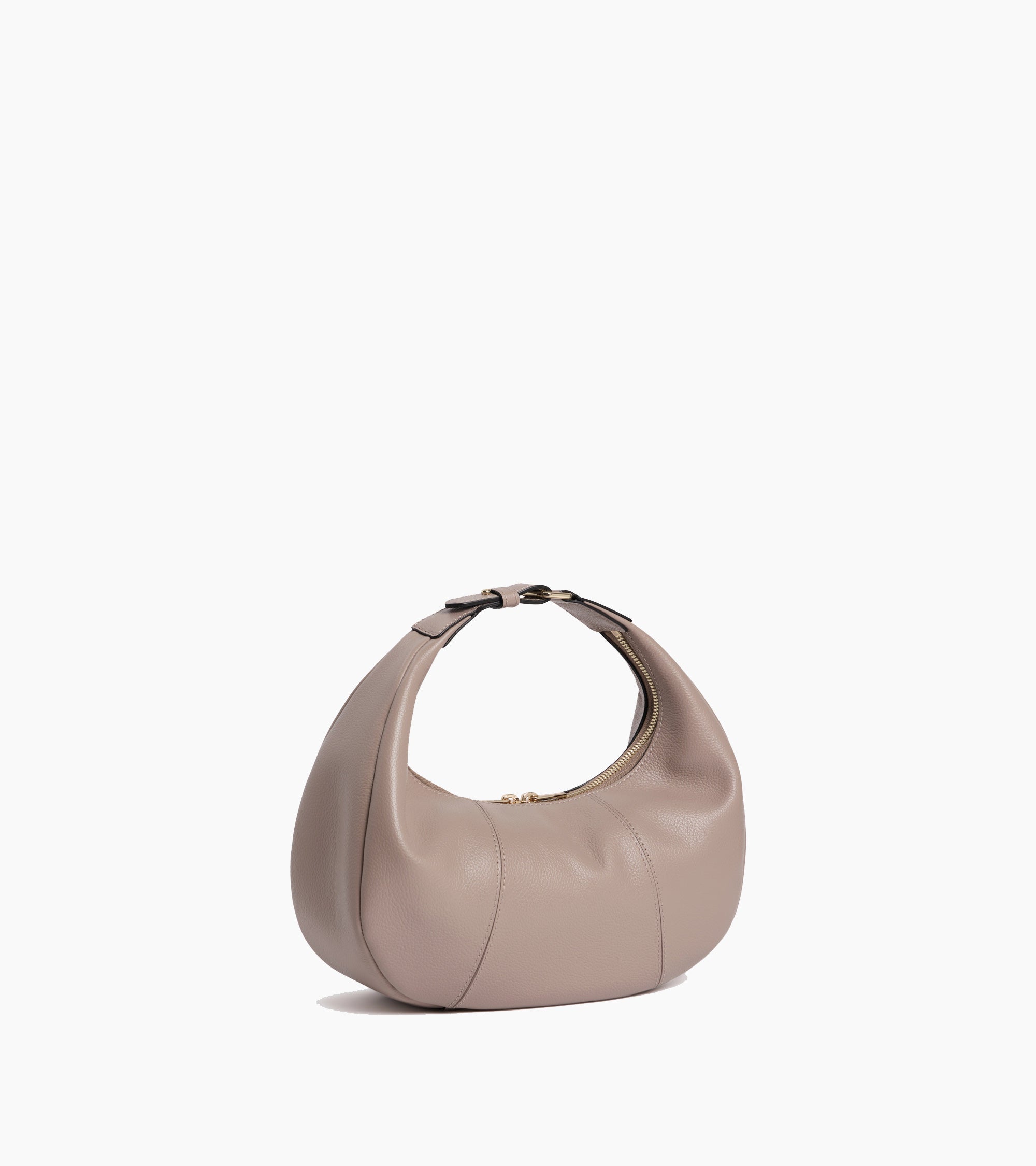 Petit sac hobo Juliette en cuir grainé