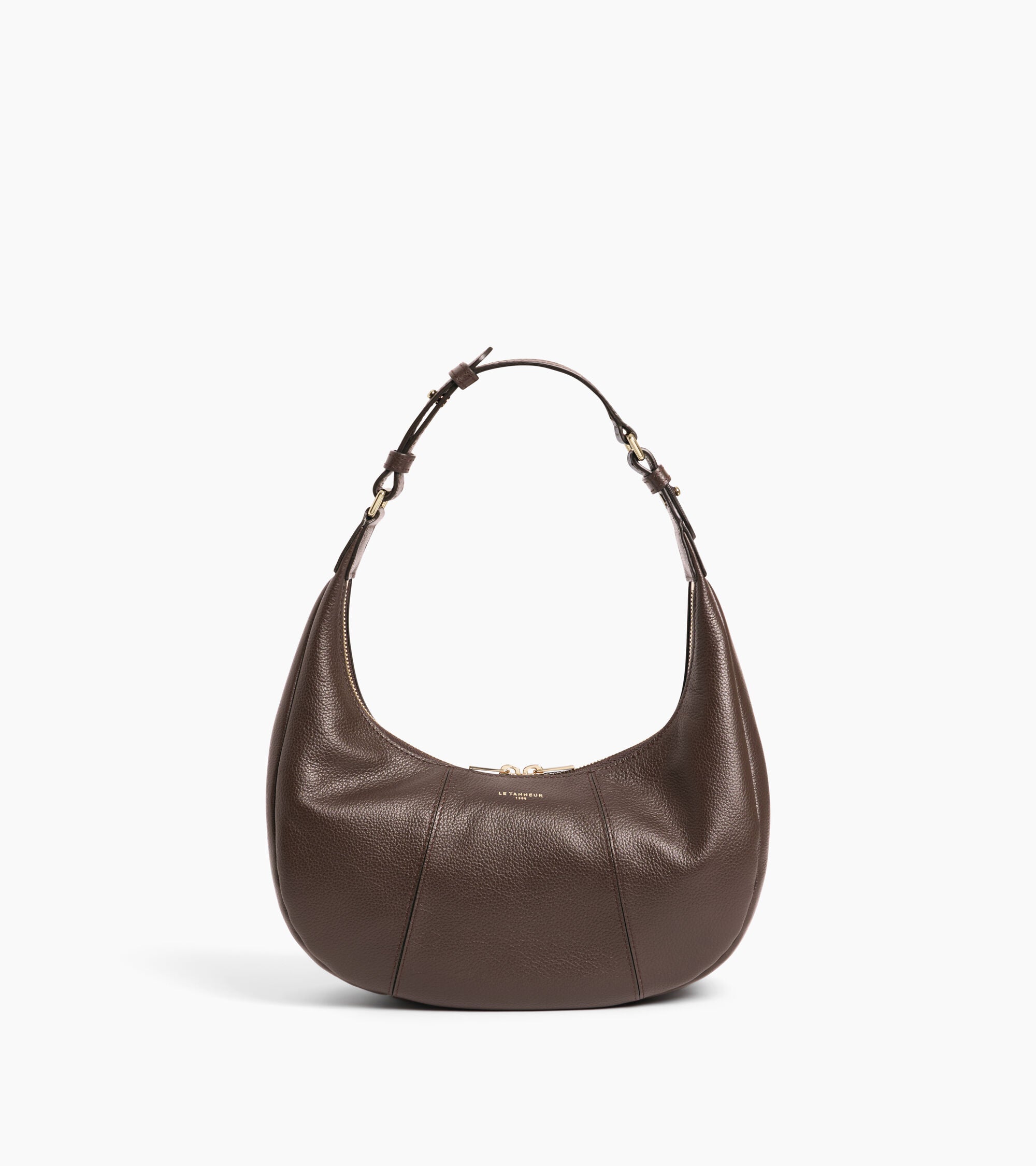Petit sac hobo Juliette en cuir grainé