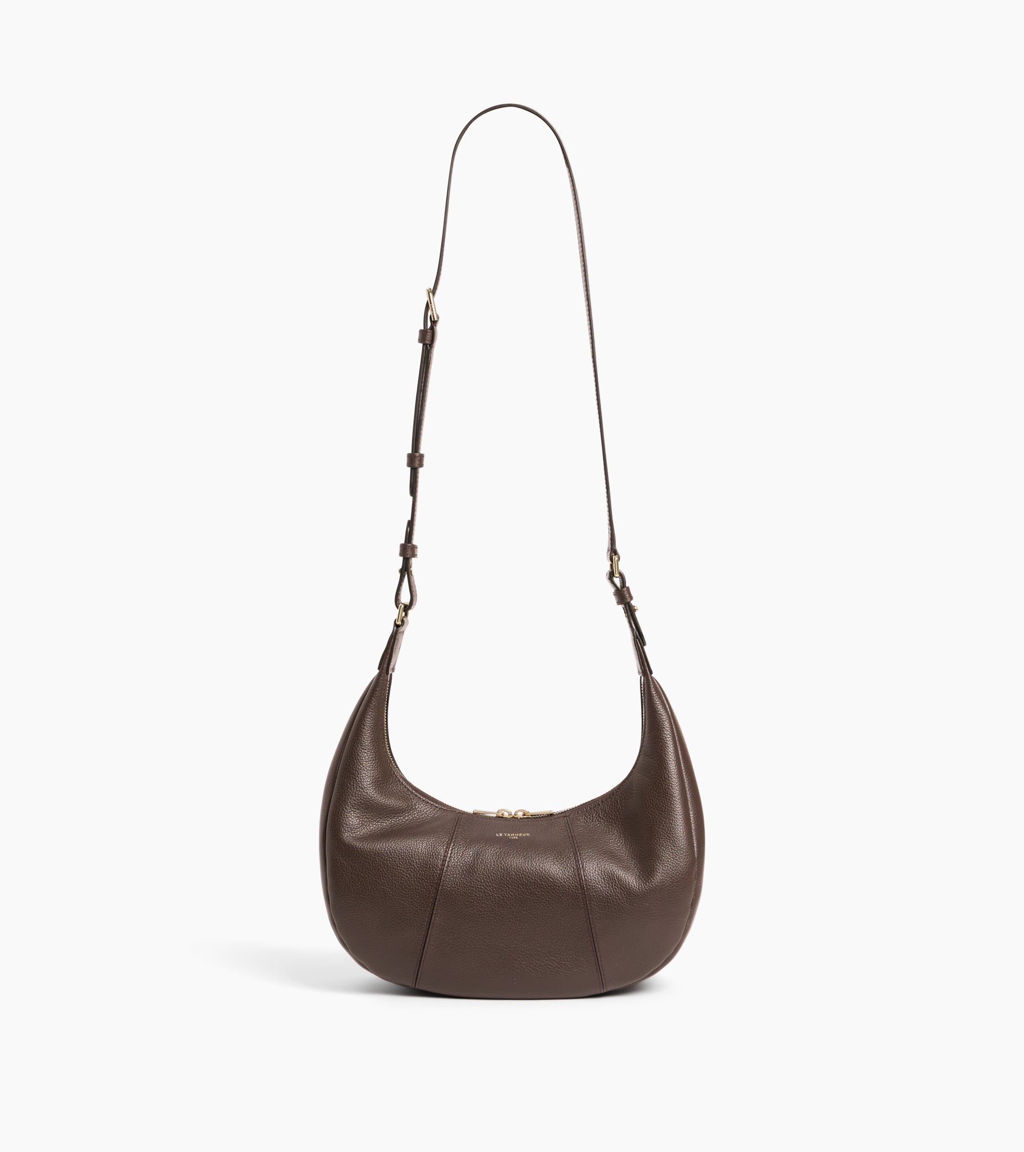Petit sac hobo Juliette en cuir grainé