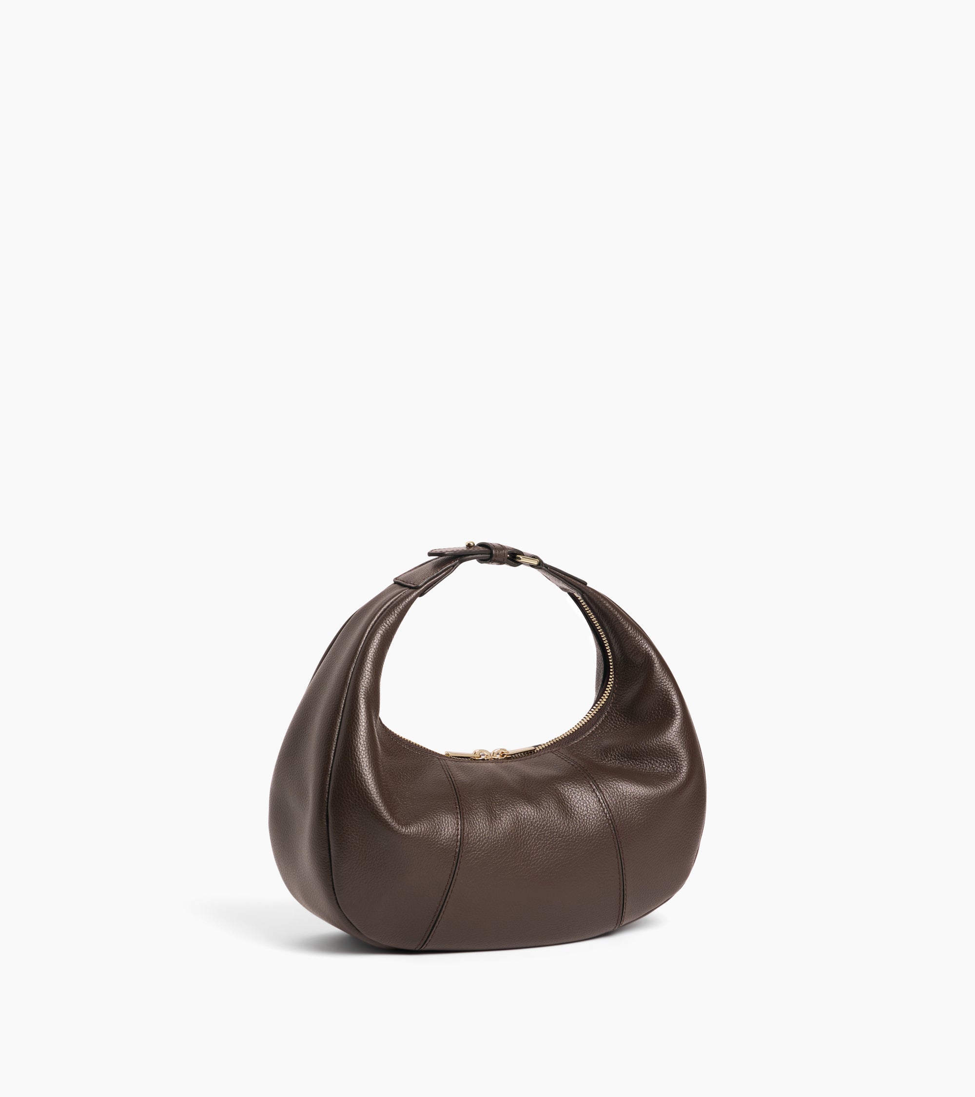 Petit sac hobo Juliette en cuir grainé