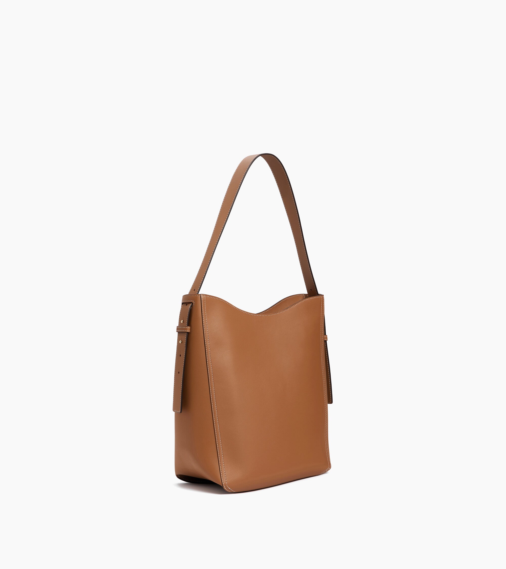 Sac hobo moyen modèle Céleste en cuir lisse