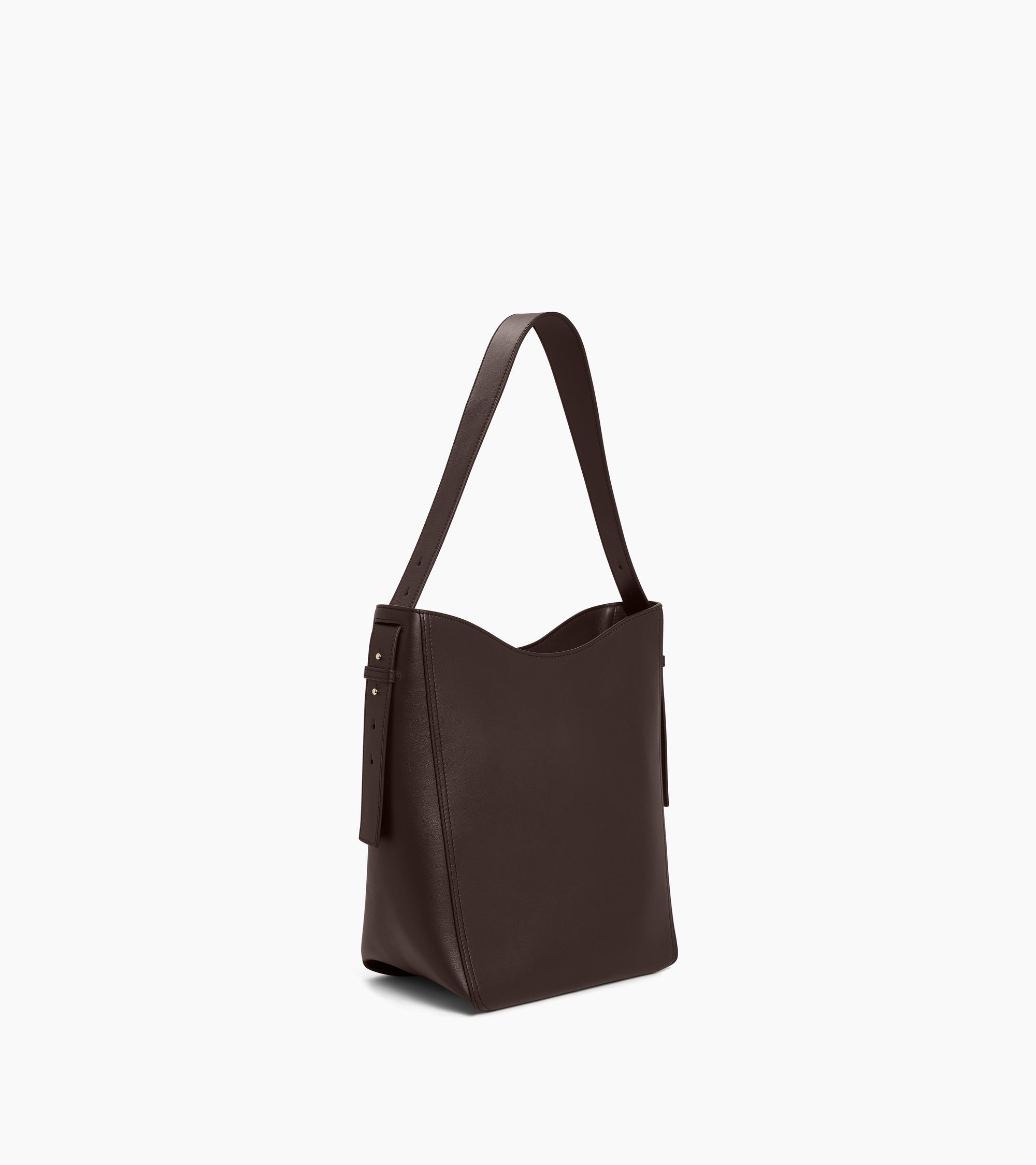 Sac hobo moyen modèle Céleste en cuir lisse