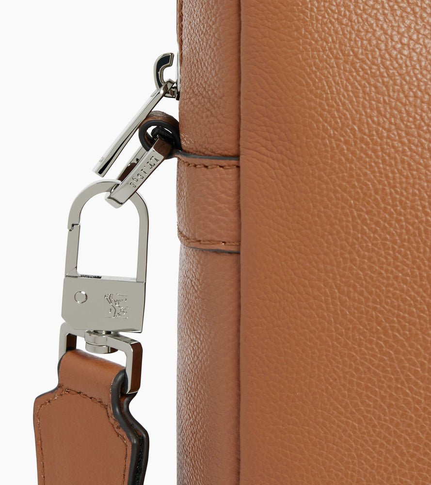 Porte documents 15" Marceau en cuir grainé moyen modèle