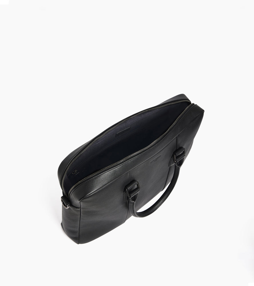 Porte documents 15" Marceau en cuir grainé moyen modèle