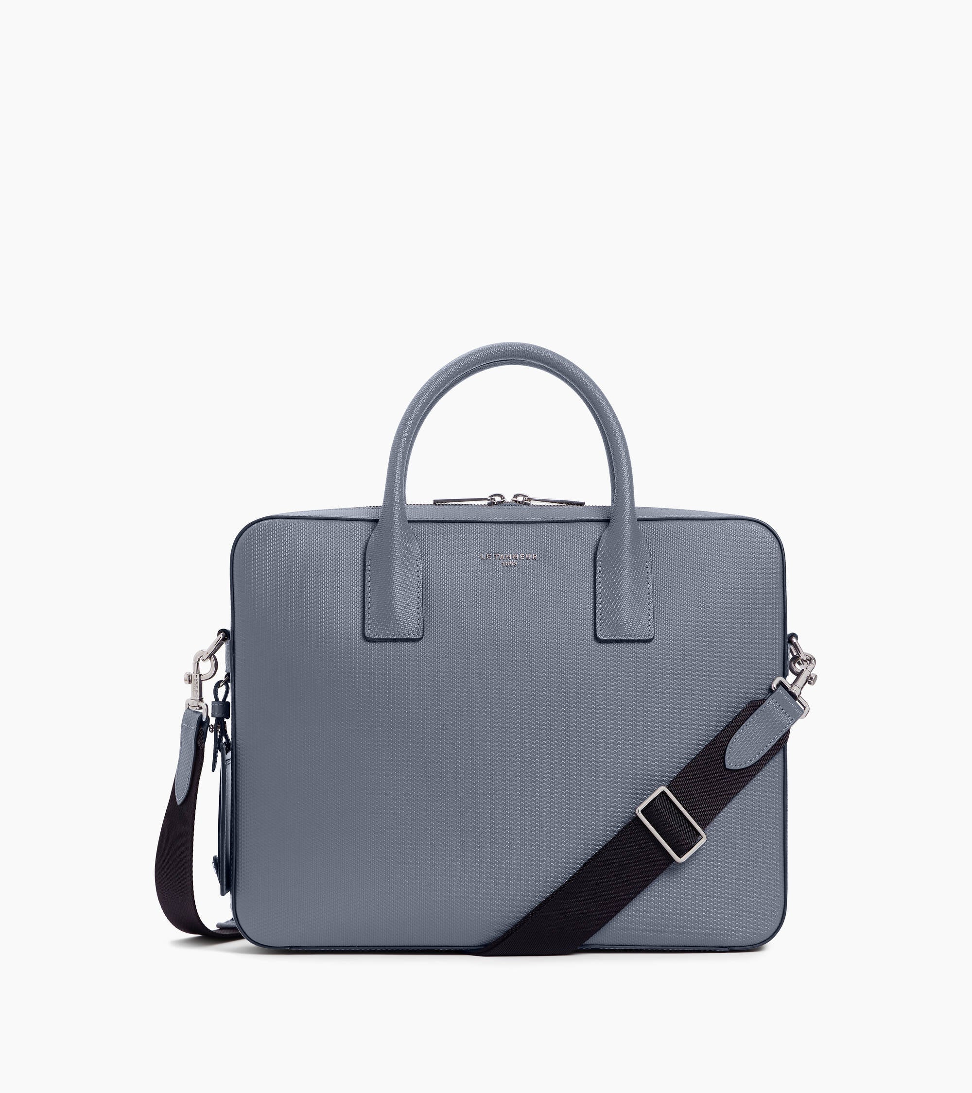 Porte document slim 14" Emile en cuir signature T