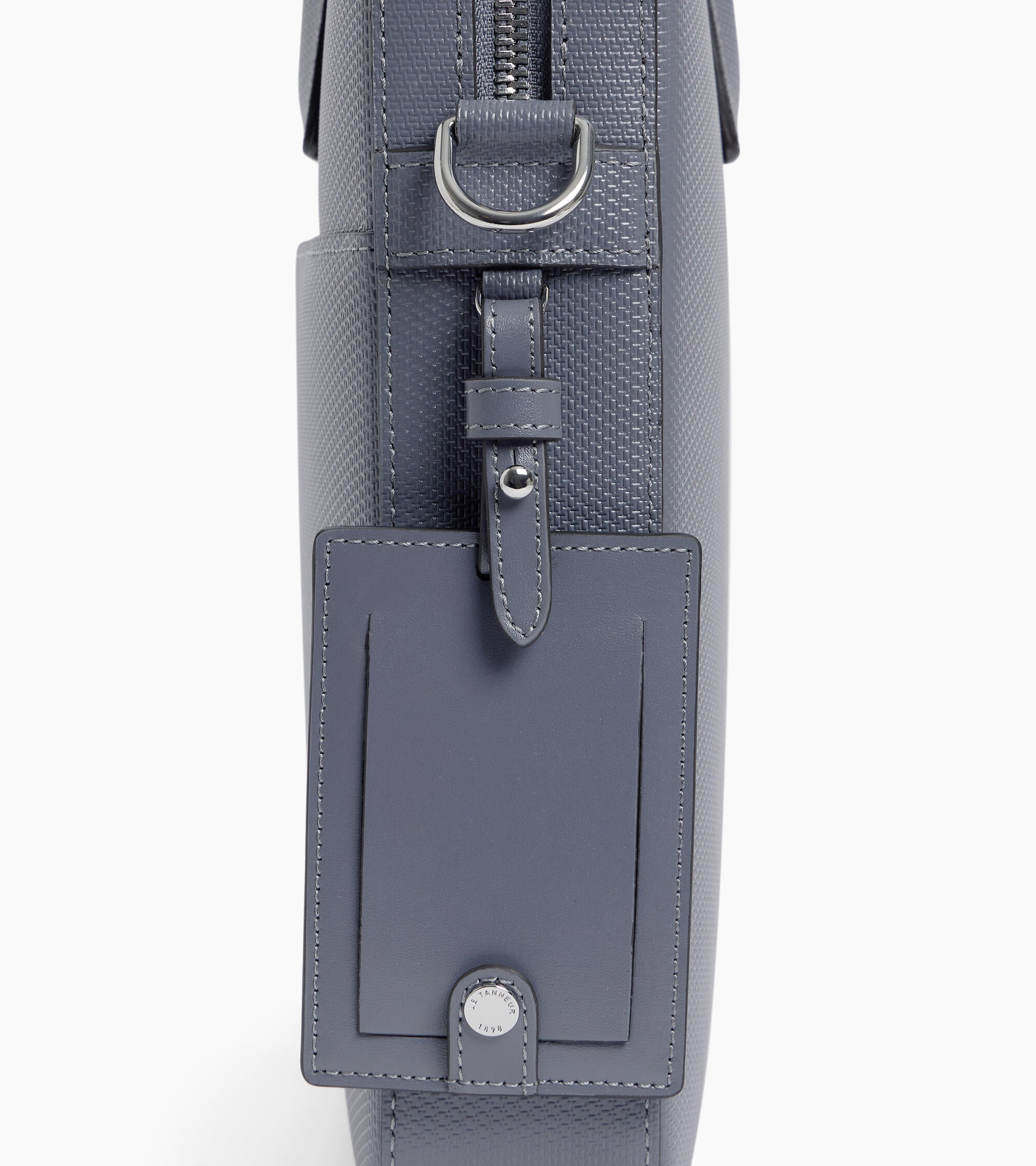 Porte document slim 14" Emile en cuir signature T