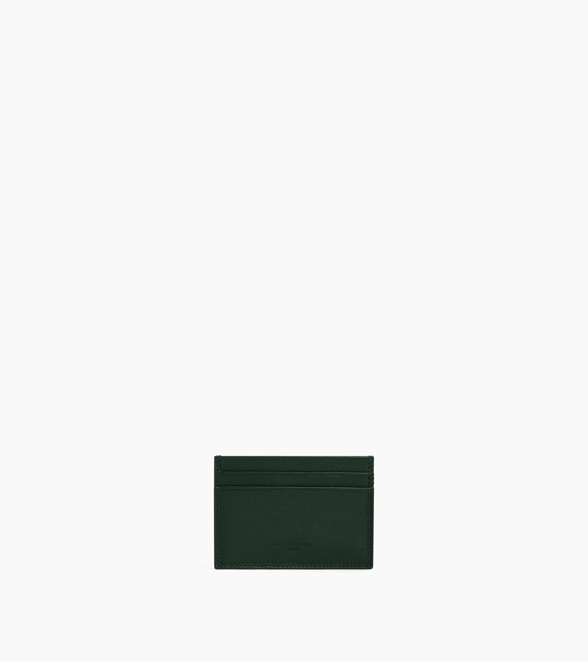 Porte cartes Martin en cuir lisse