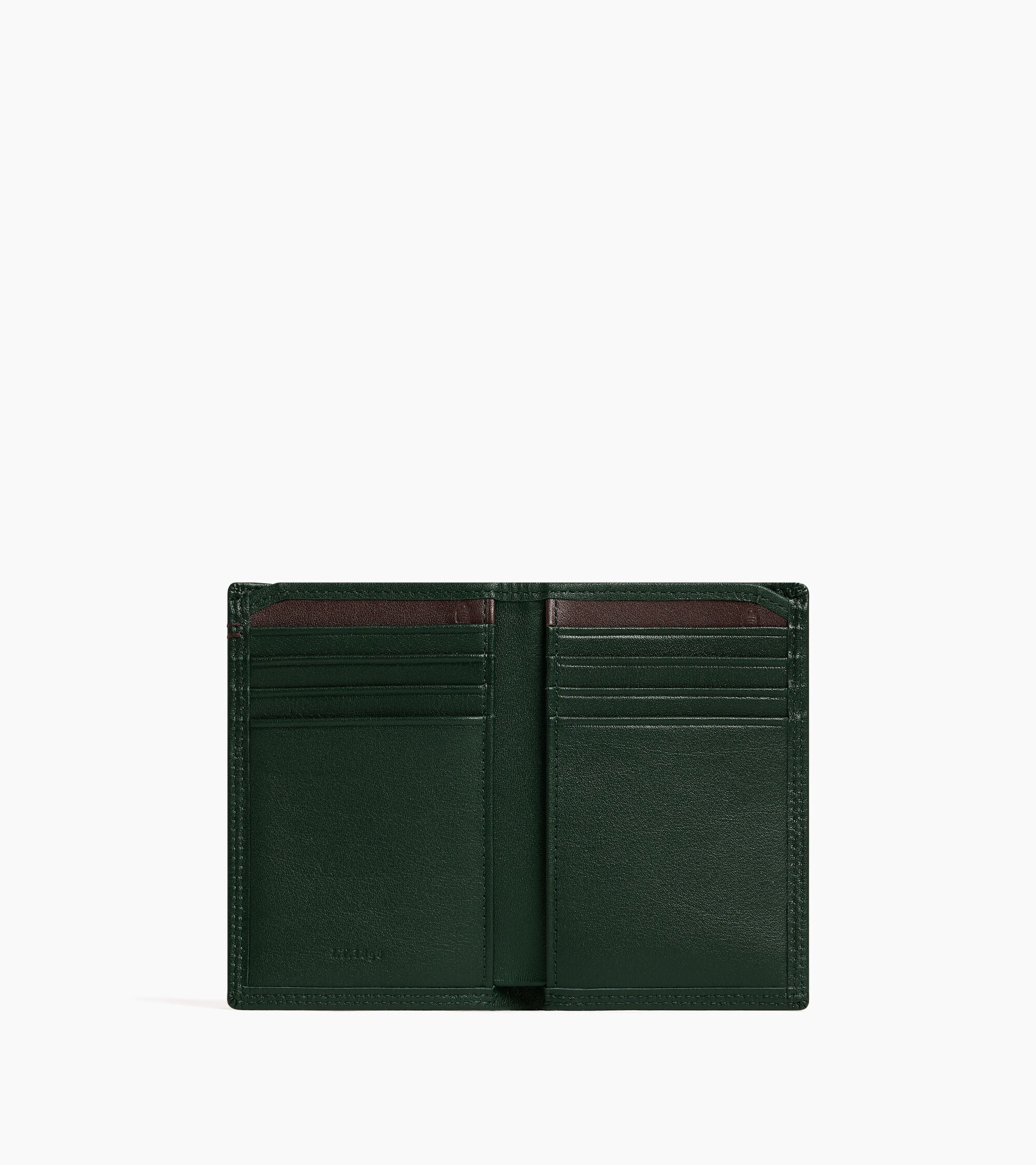 Porte cartes vertical Martin en cuir lisse