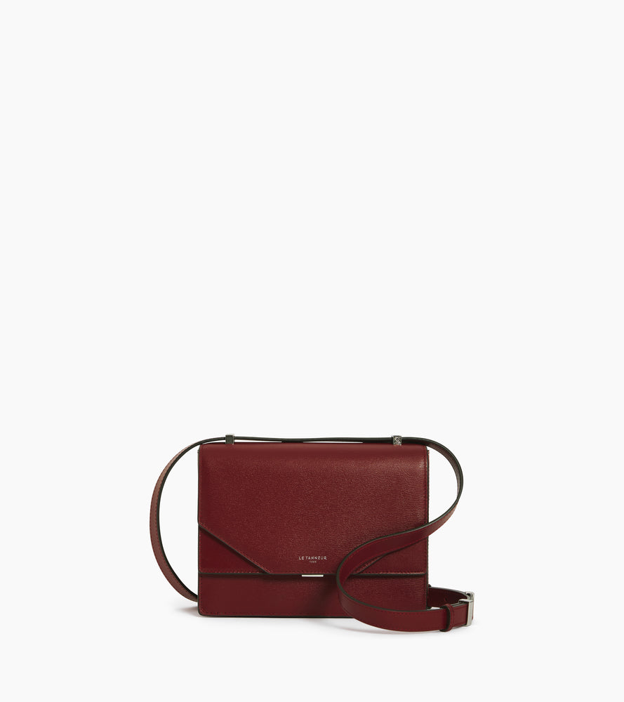 Naya small shoulder bag in leather with cork effect
