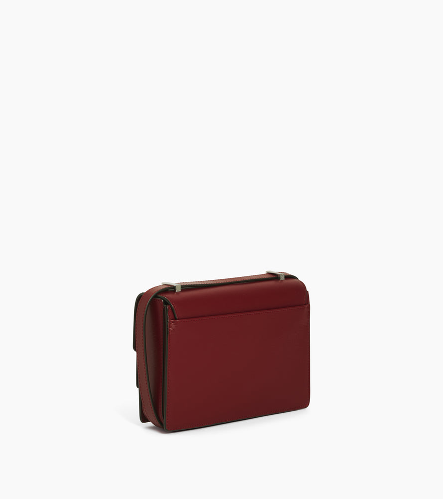 Naya small shoulder bag in leather with cork effect