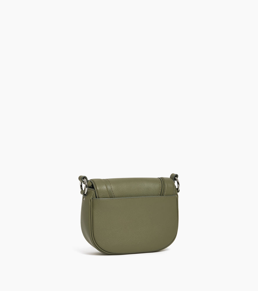 Ella medium crossbody bag in grained leather