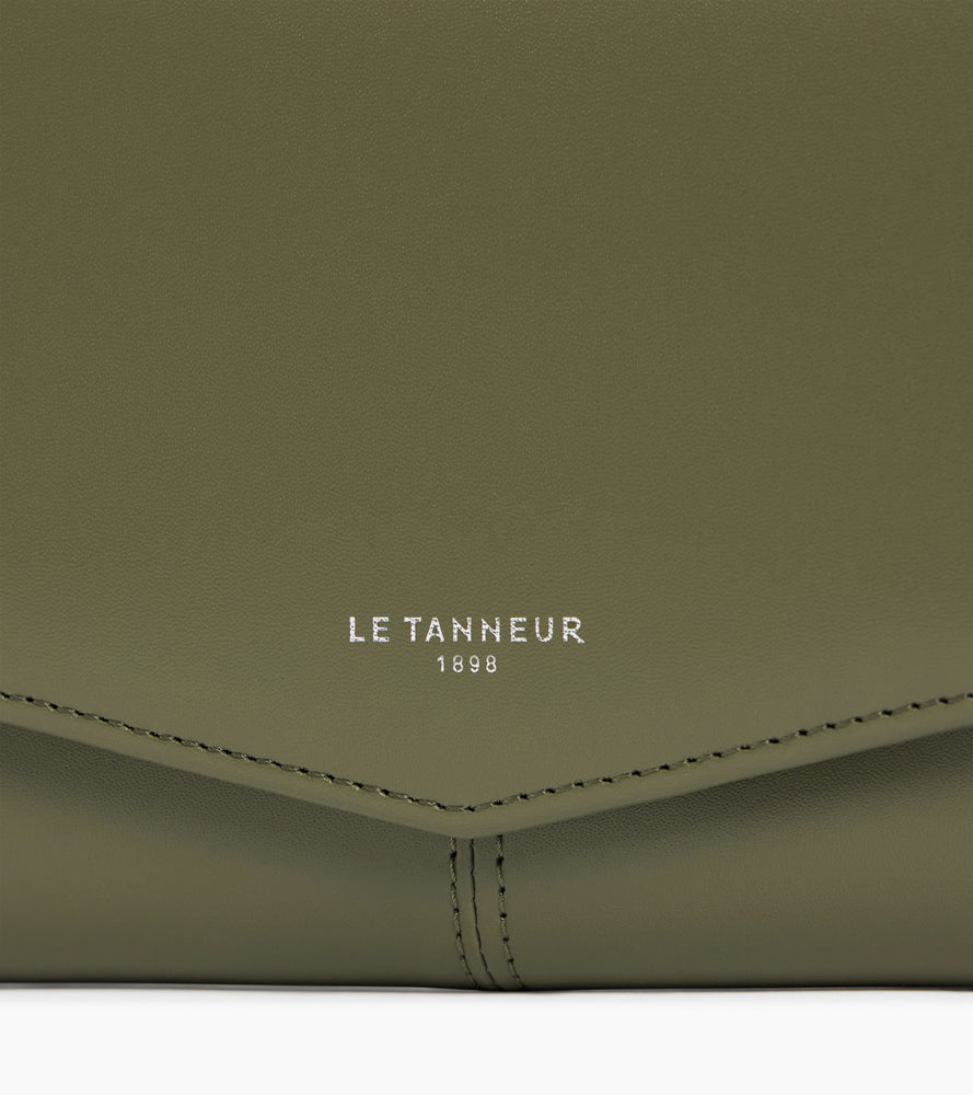 Portefeuille moyen modèle Charlotte en cuir lisse