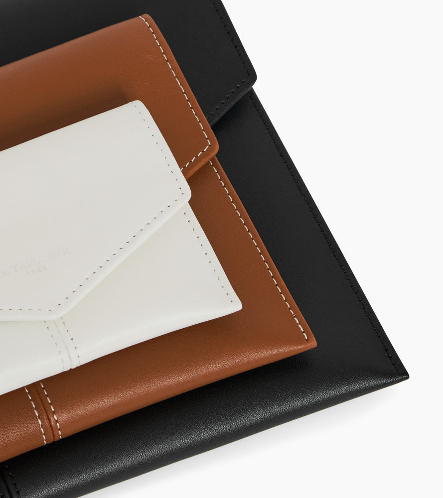 Charlotte trio of pouches Charlotte in smooth leather