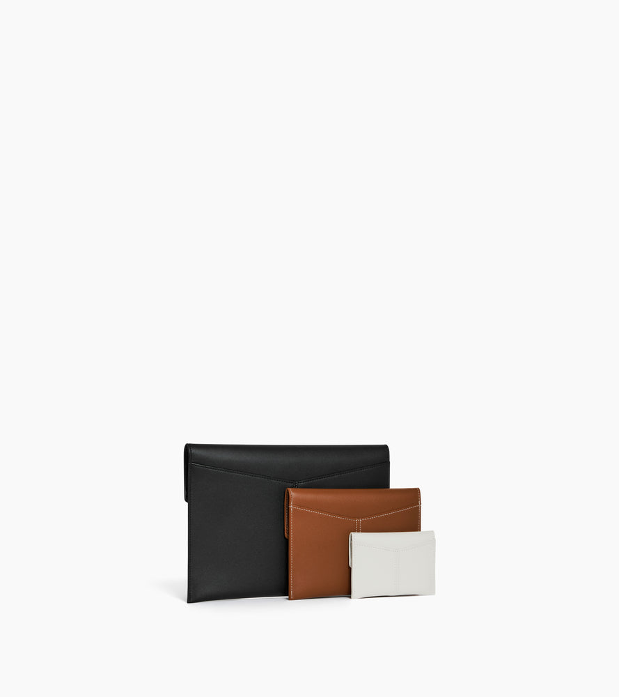 Charlotte trio of pouches Charlotte in smooth leather